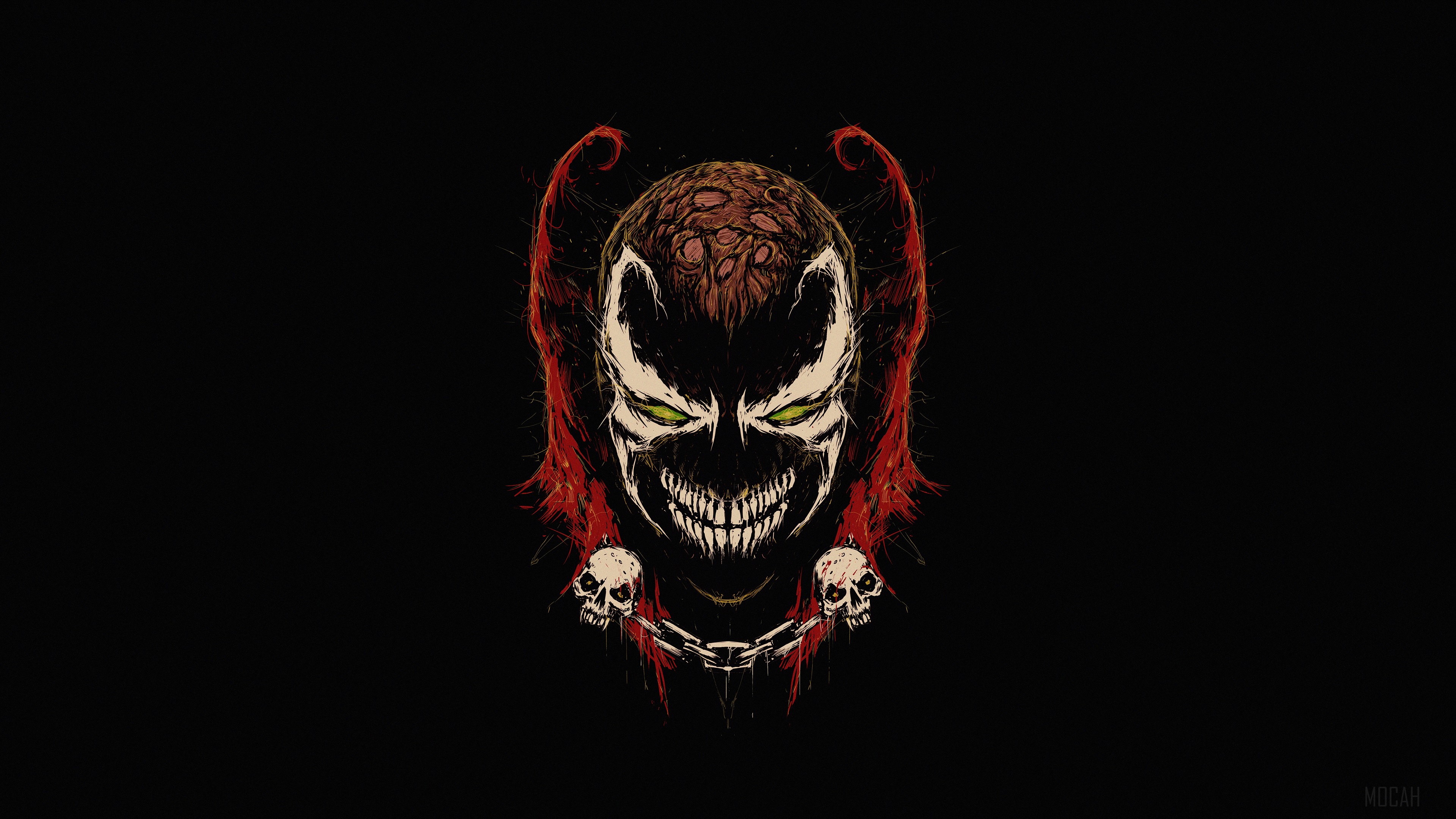 Spawn from Venom Demon 4K HD Wallpaper