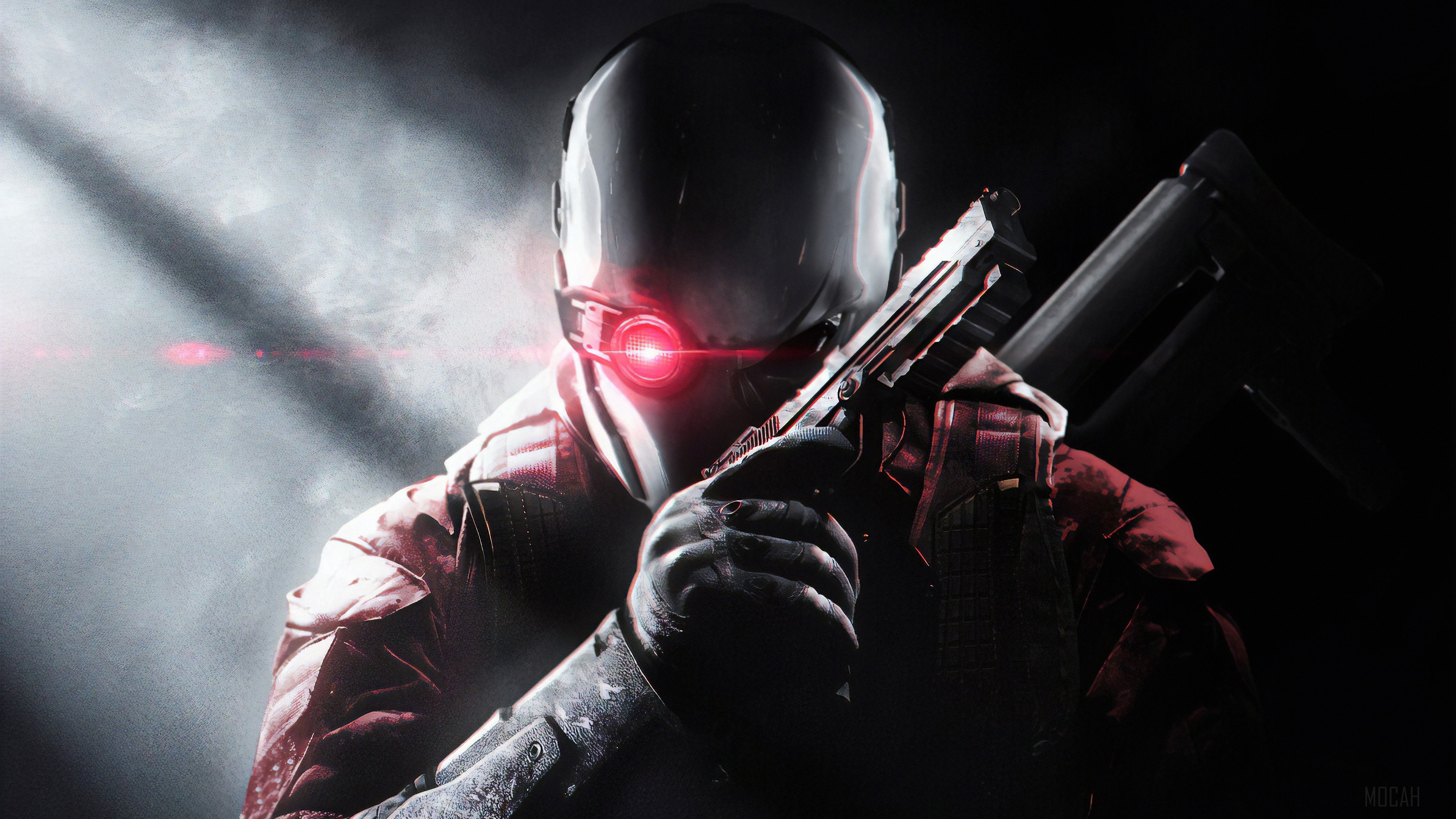 Deathstroke from DC Comics 4K HD Wallpaper
