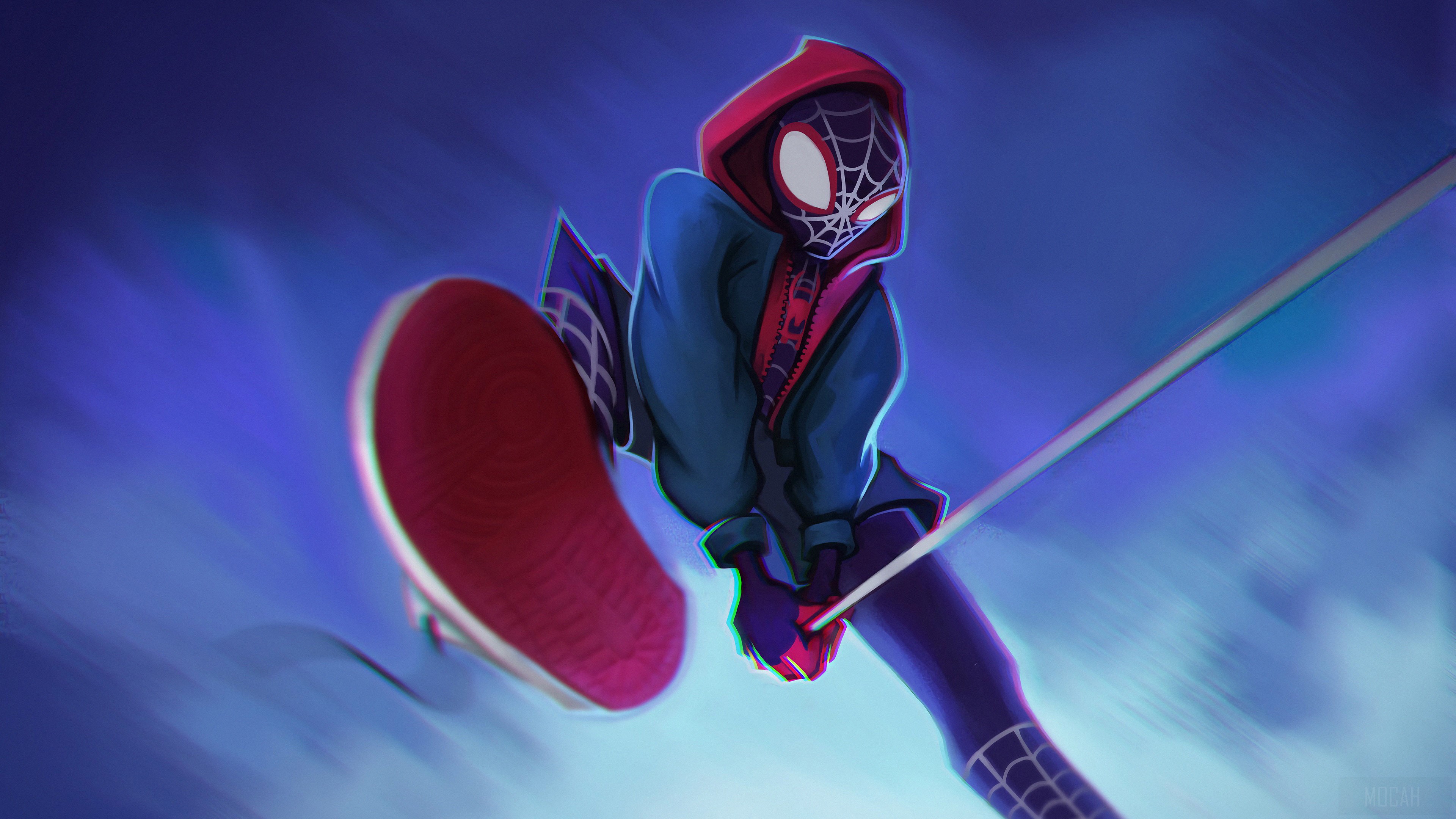 Miles Morales from Spider-Man 4K HD Wallpaper