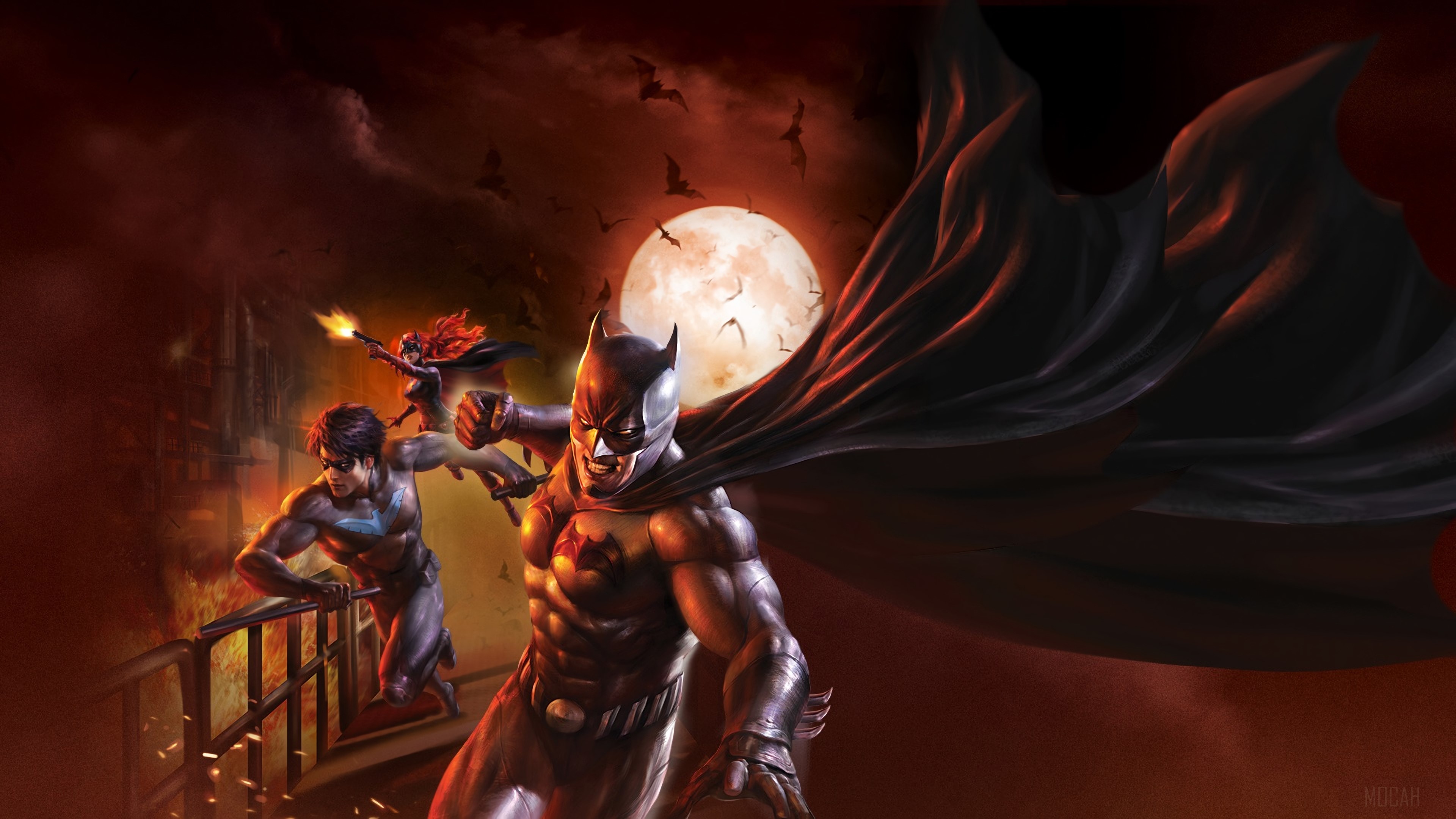 Batman from Batman: Bad Blood 4K HD Wallpaper