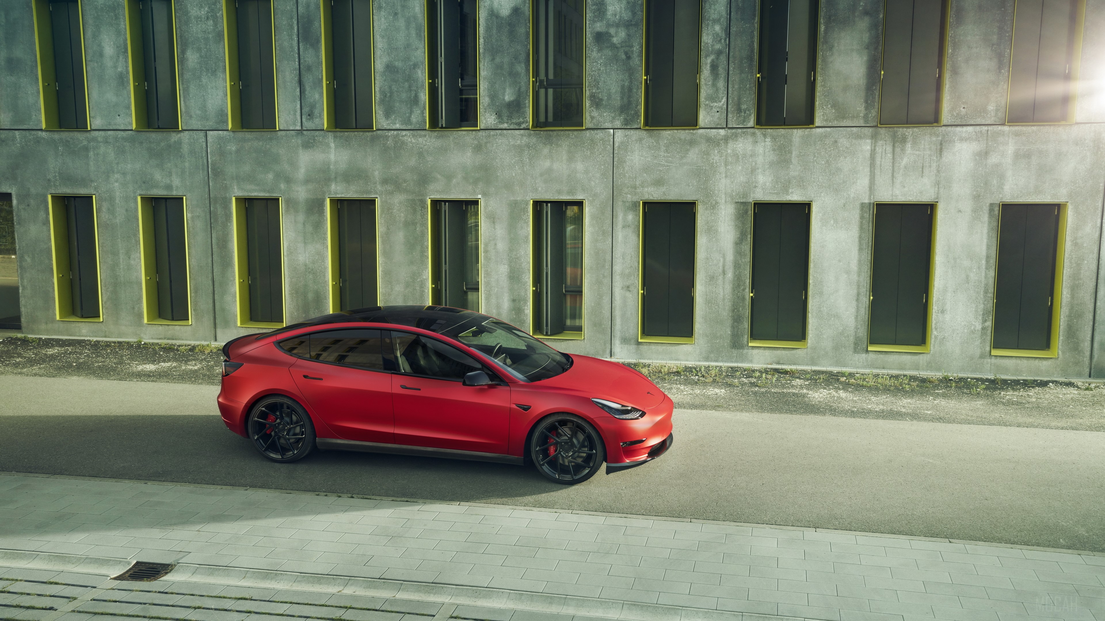 Novitec Tesla Model 3 4K HD Wallpaper