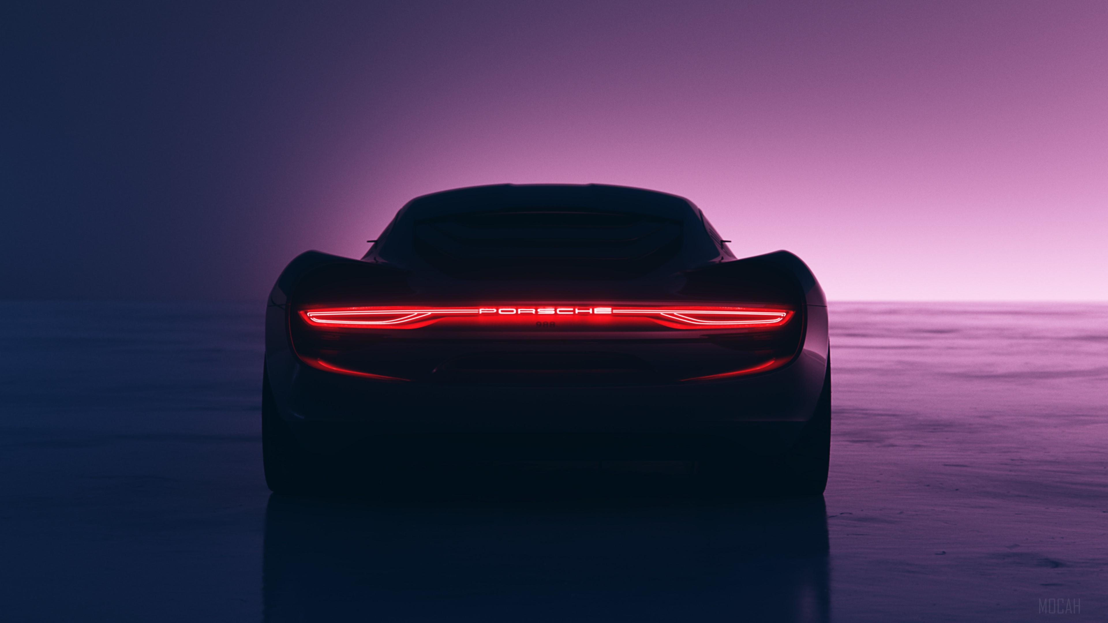 Porsche 988 Rear HD Wallpaper