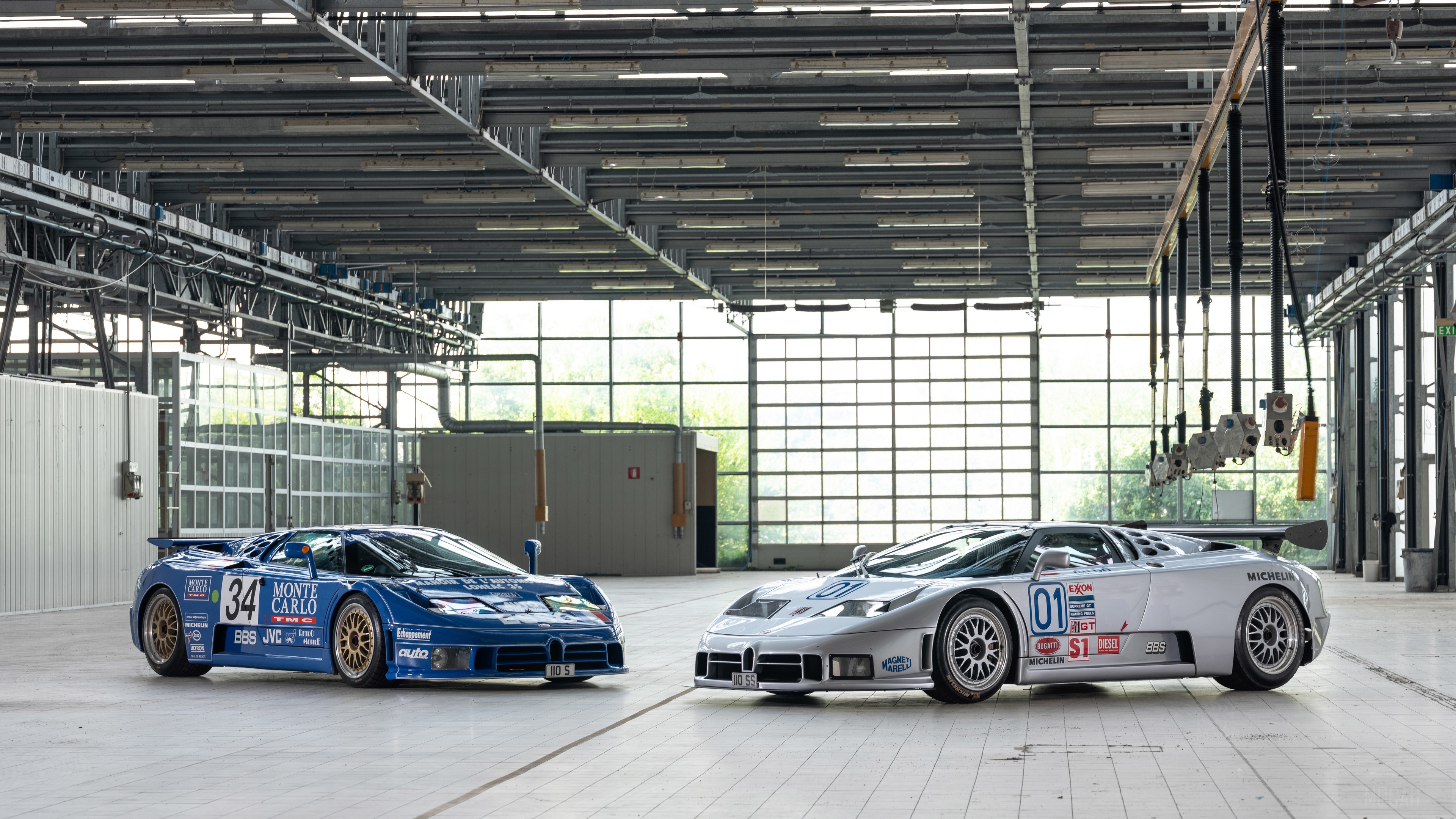 Bugatti EB110 HD Wallpaper
