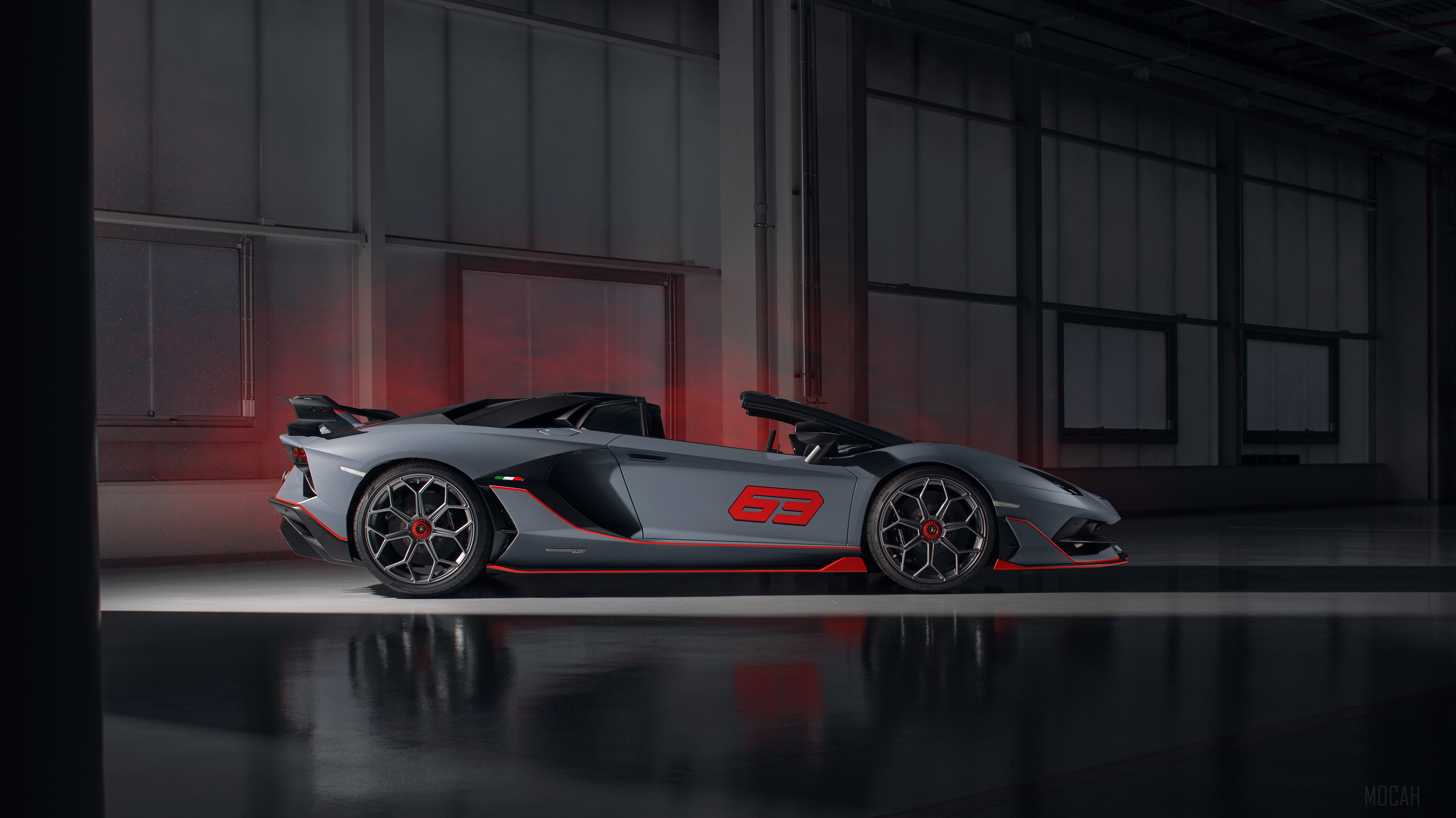 Lamborghini Aventador SVJ 63 Roadster 4K HD Wallpaper