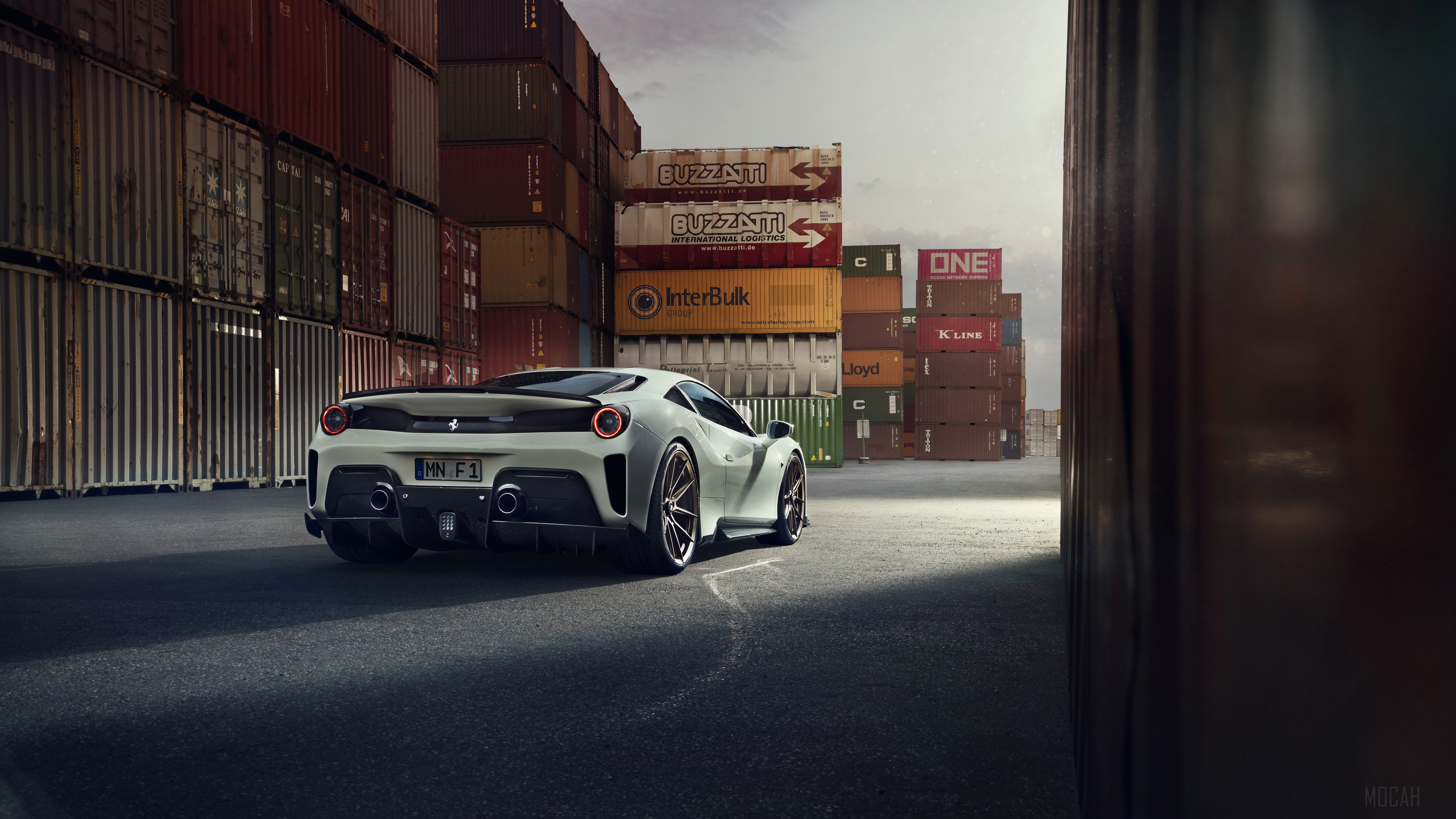 2019 Novitec Ferrari 488 Pista Rear HD Wallpaper