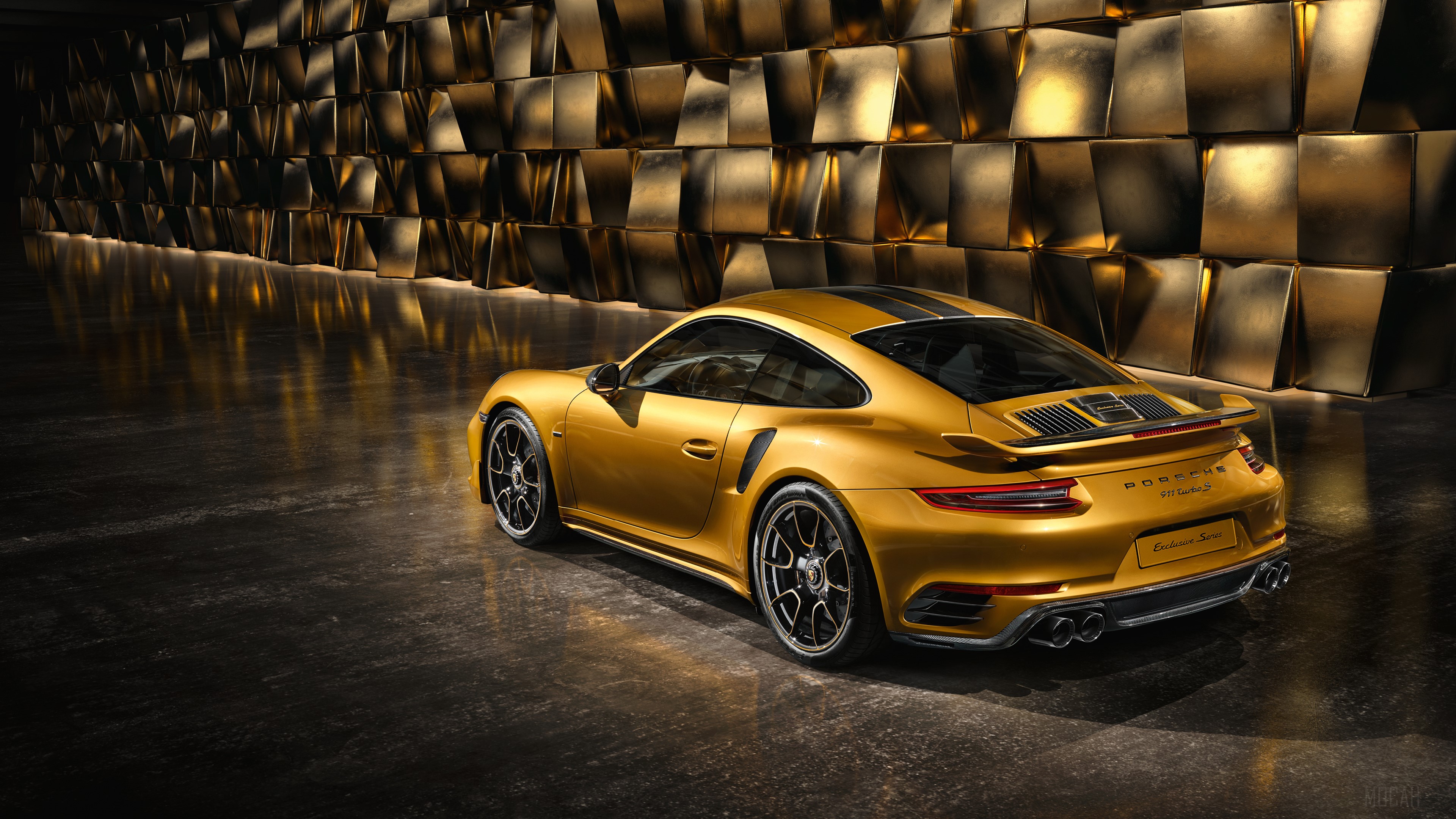 Porsche 991 II Turbo S Exclusive Series 4K HD Wallpaper