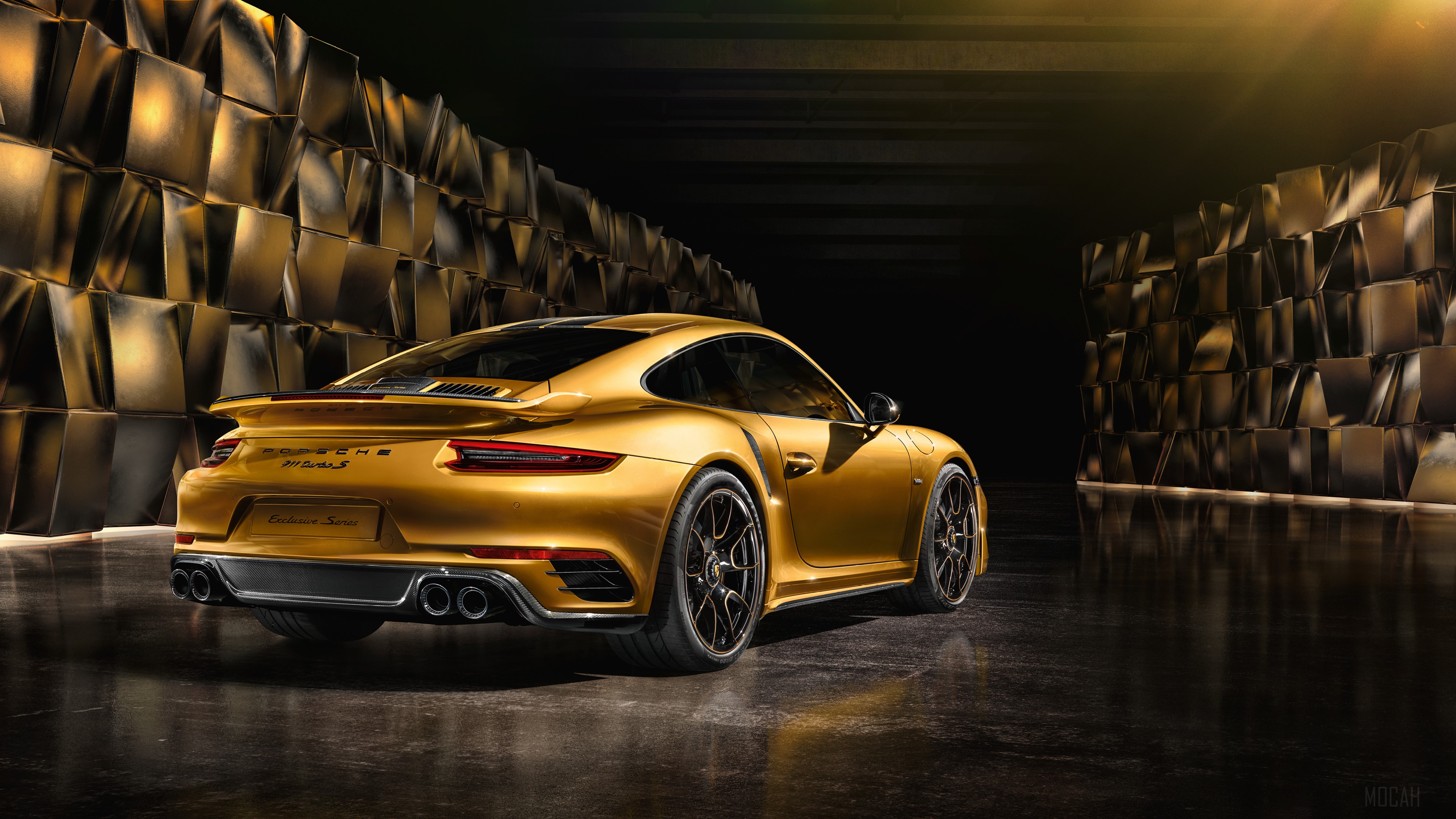 Porsche 991 II Turbo S Exclusive Series 4K HD Wallpaper