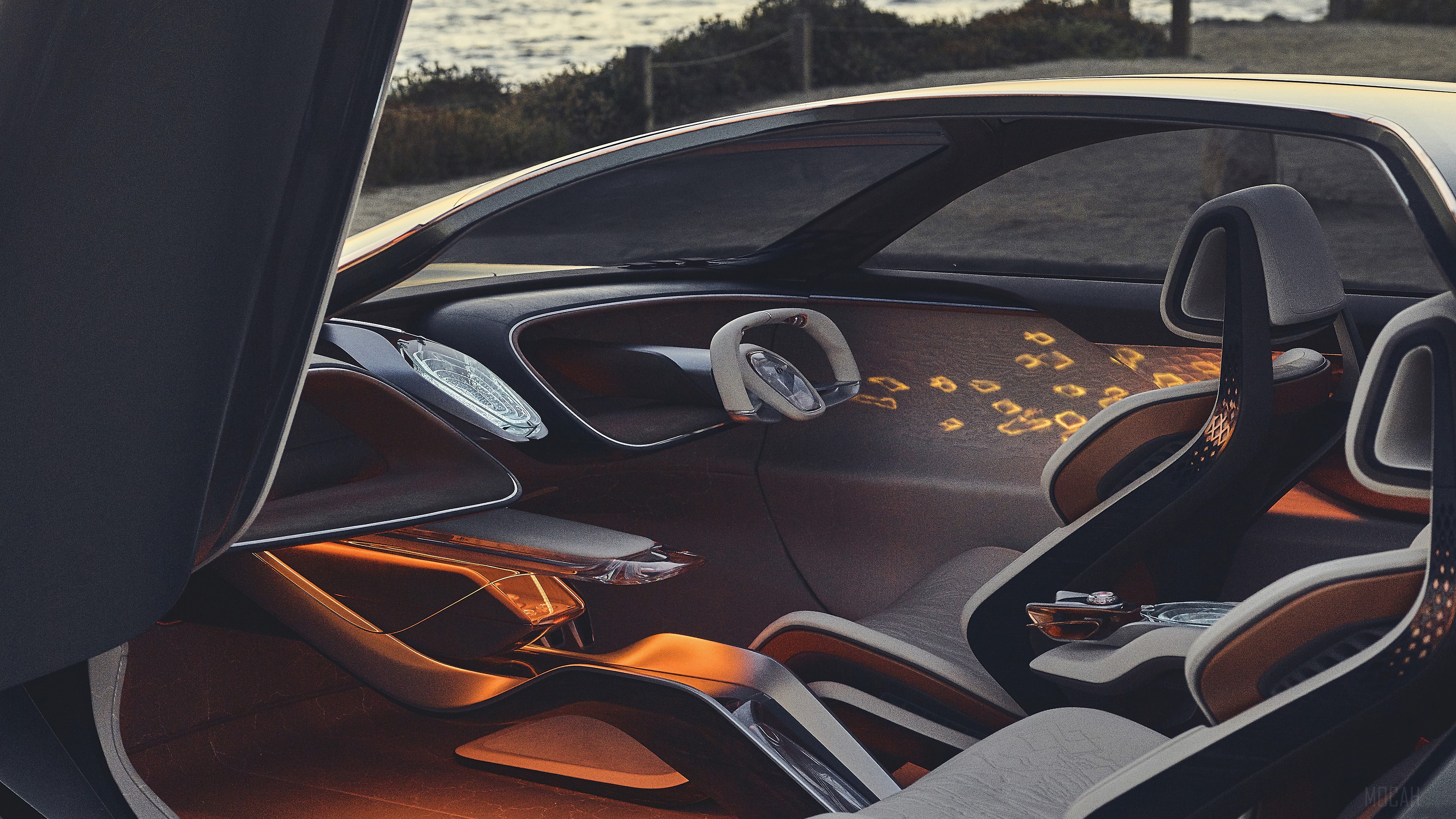 Bentley EXP 100 GT 2019 Interior HD Wallpaper