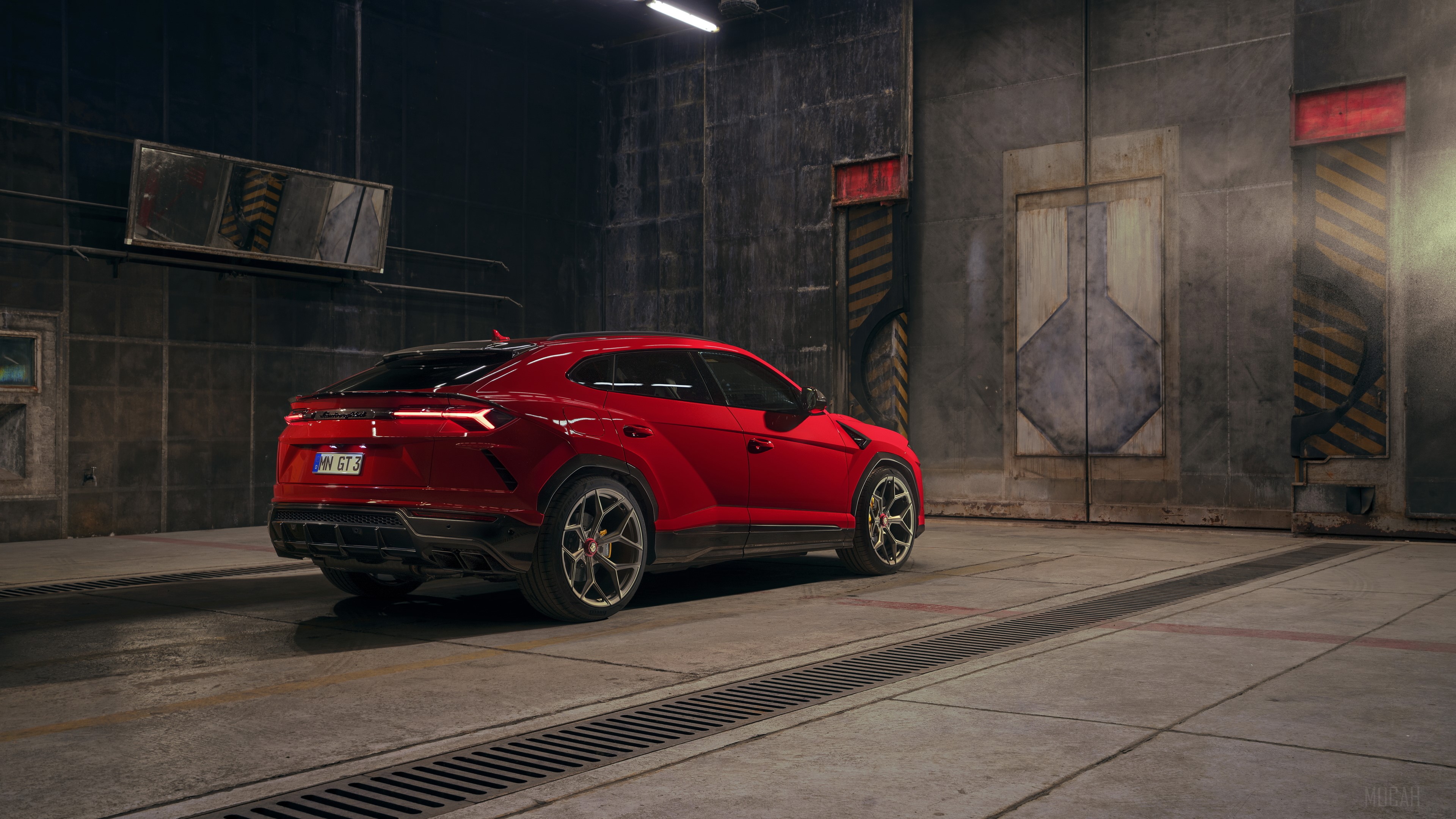 Novitec Lamborghini Urus 2019 Rear HD Wallpaper