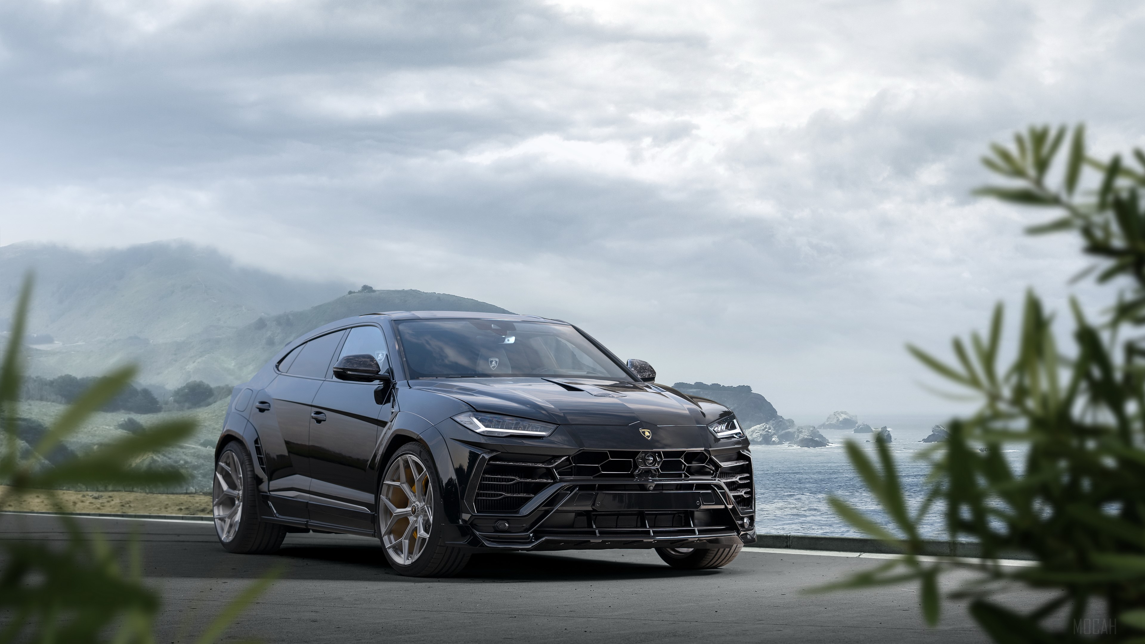 Novitec Lamborghini Urus Esteso 2019 Black HD Wallpaper