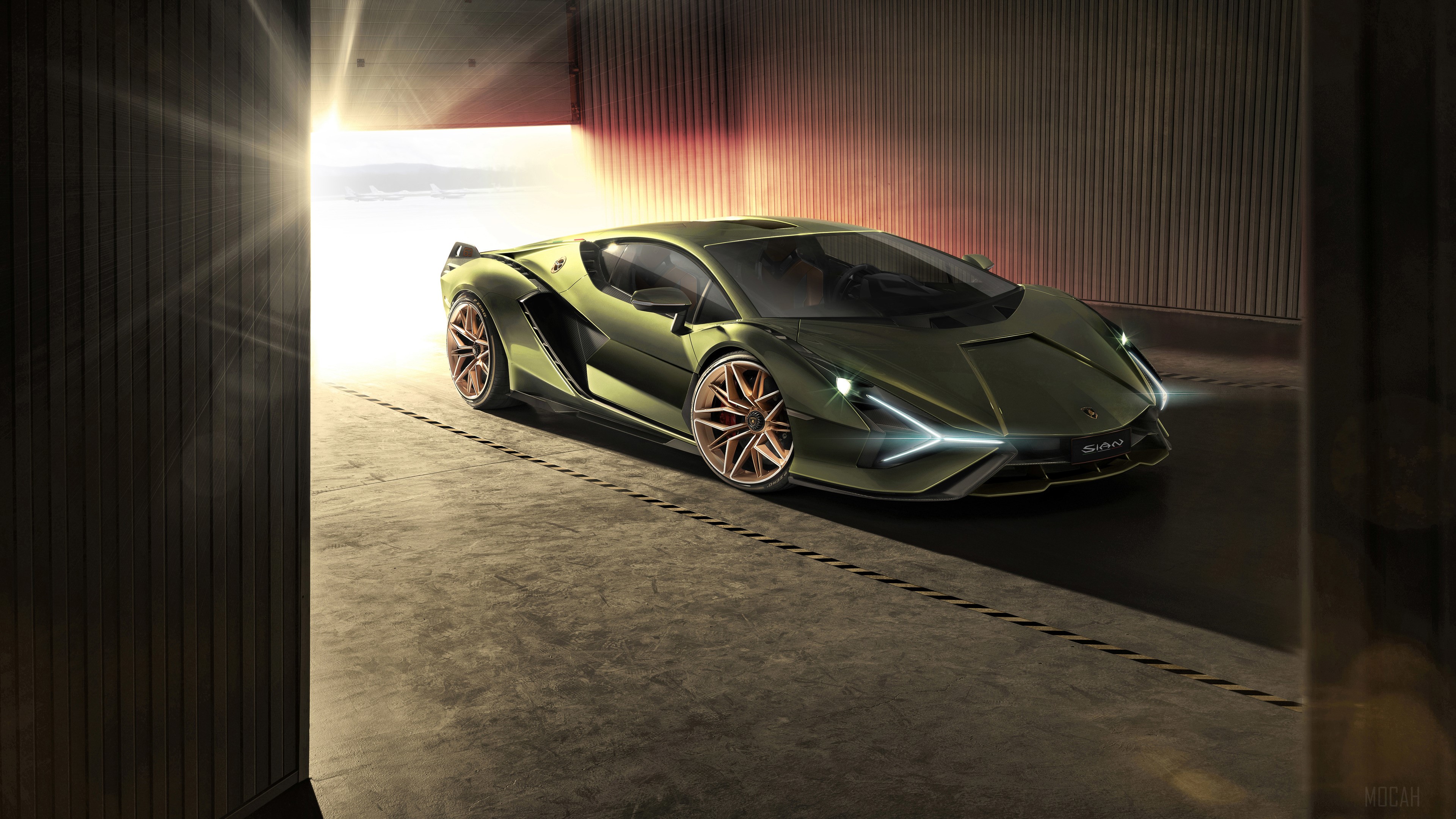 Lamborghini Sian 2019 HD Wallpaper