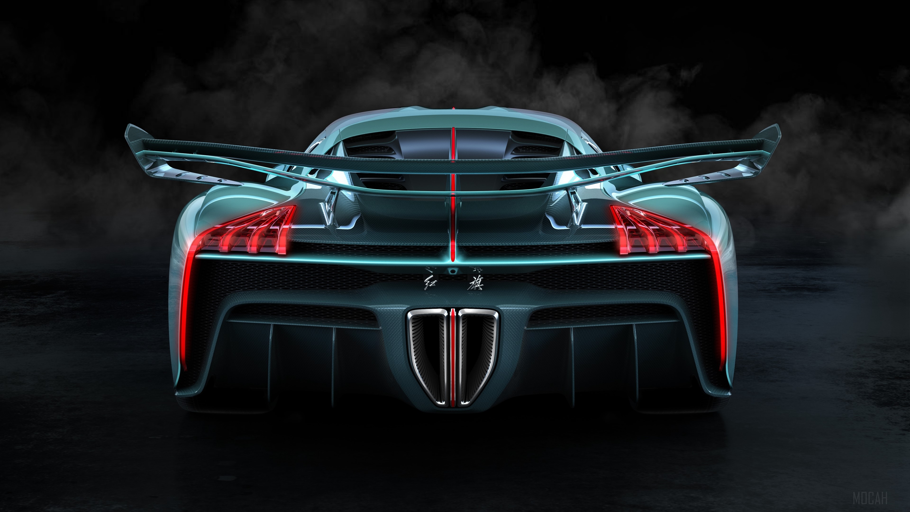 Hongqi S9 2020 Rear View HD Wallpaper