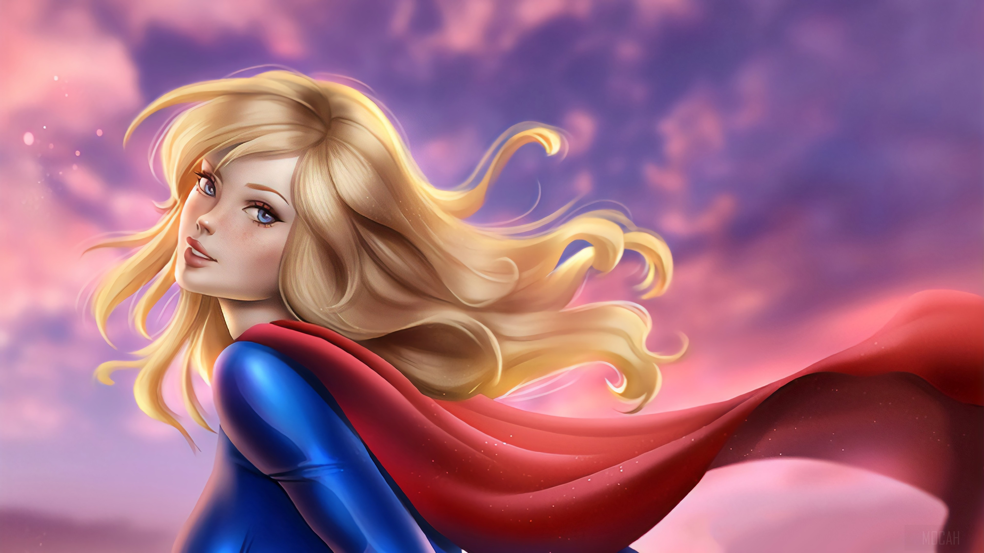 Supergirl 4K HD Wallpaper