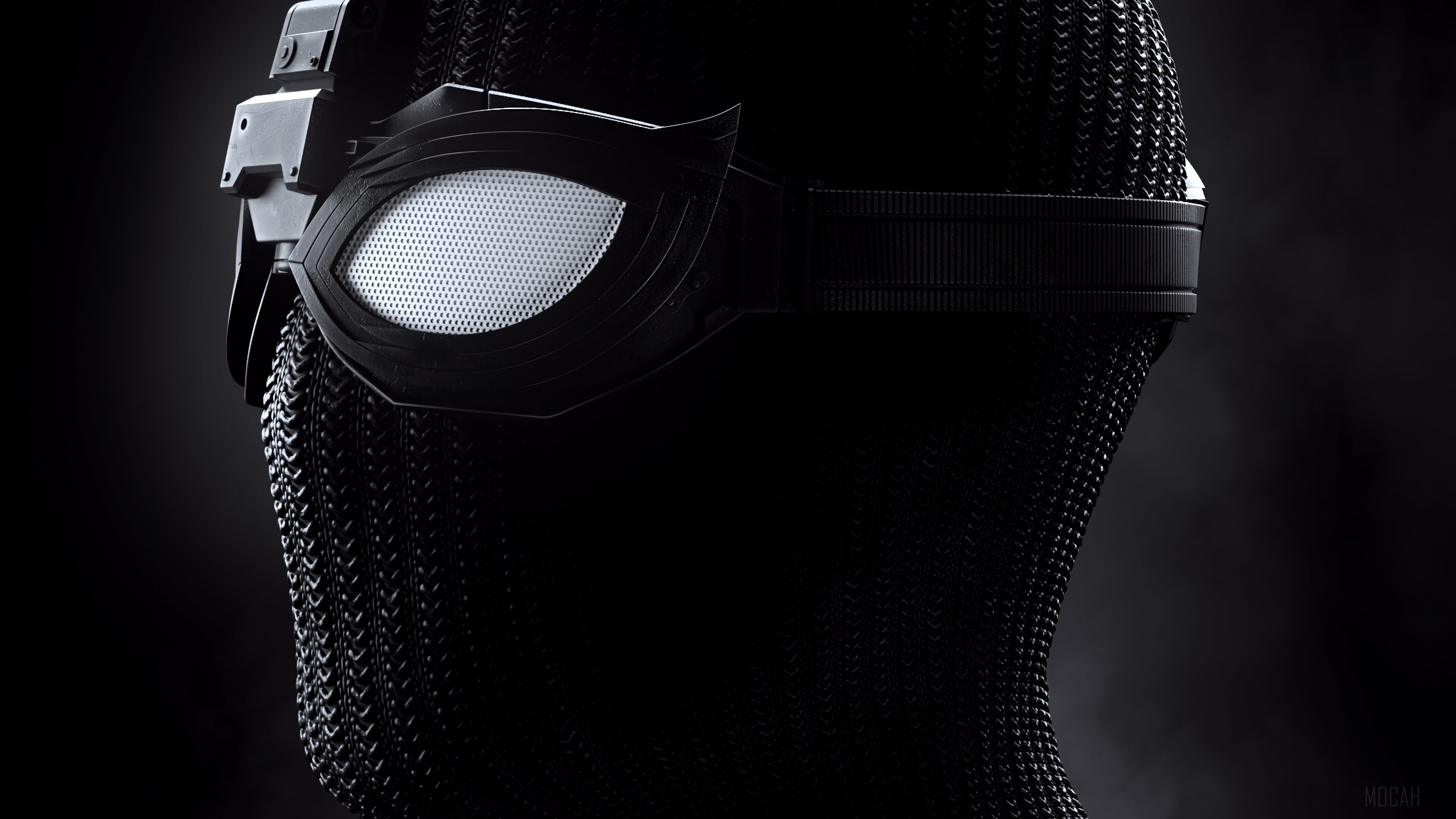 Black Mask Spiderman HD Wallpaper