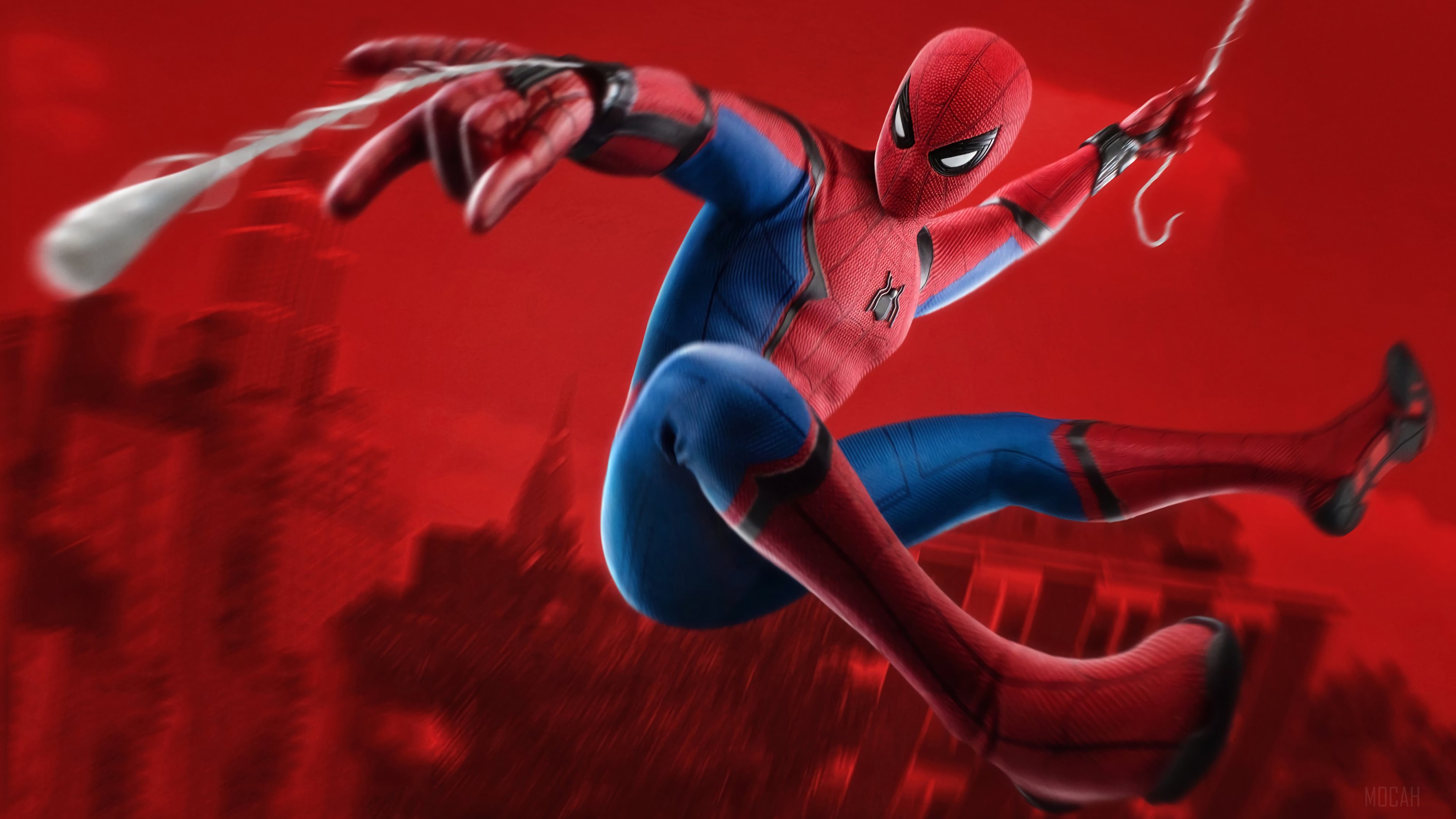 Spiderman in 4K HD Wallpaper