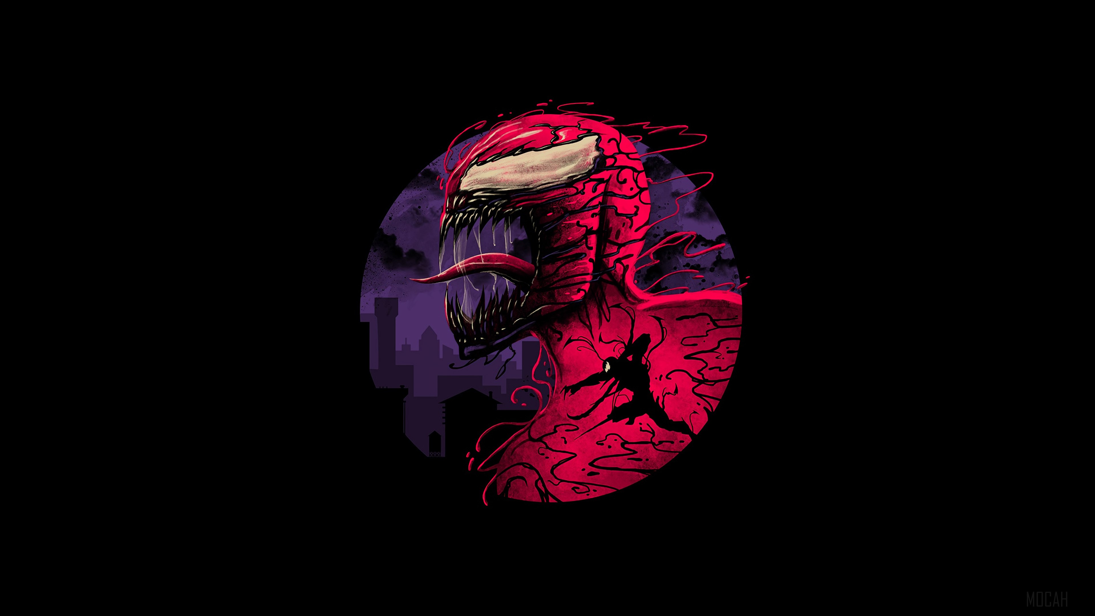 Carnage from Marvel Comics 4K HD Wallpaper