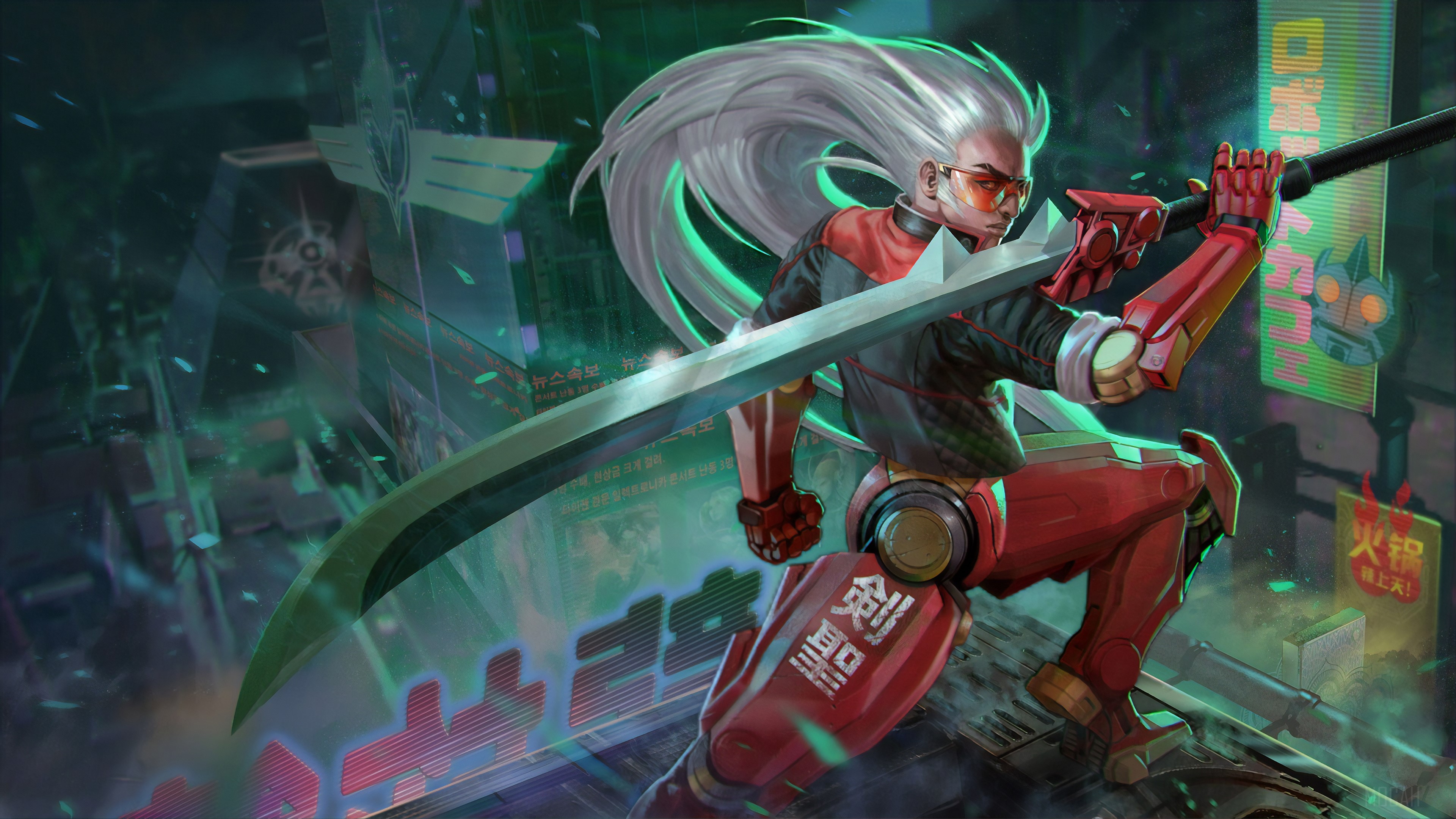 Kensei from Vainglory 4K HD Wallpaper