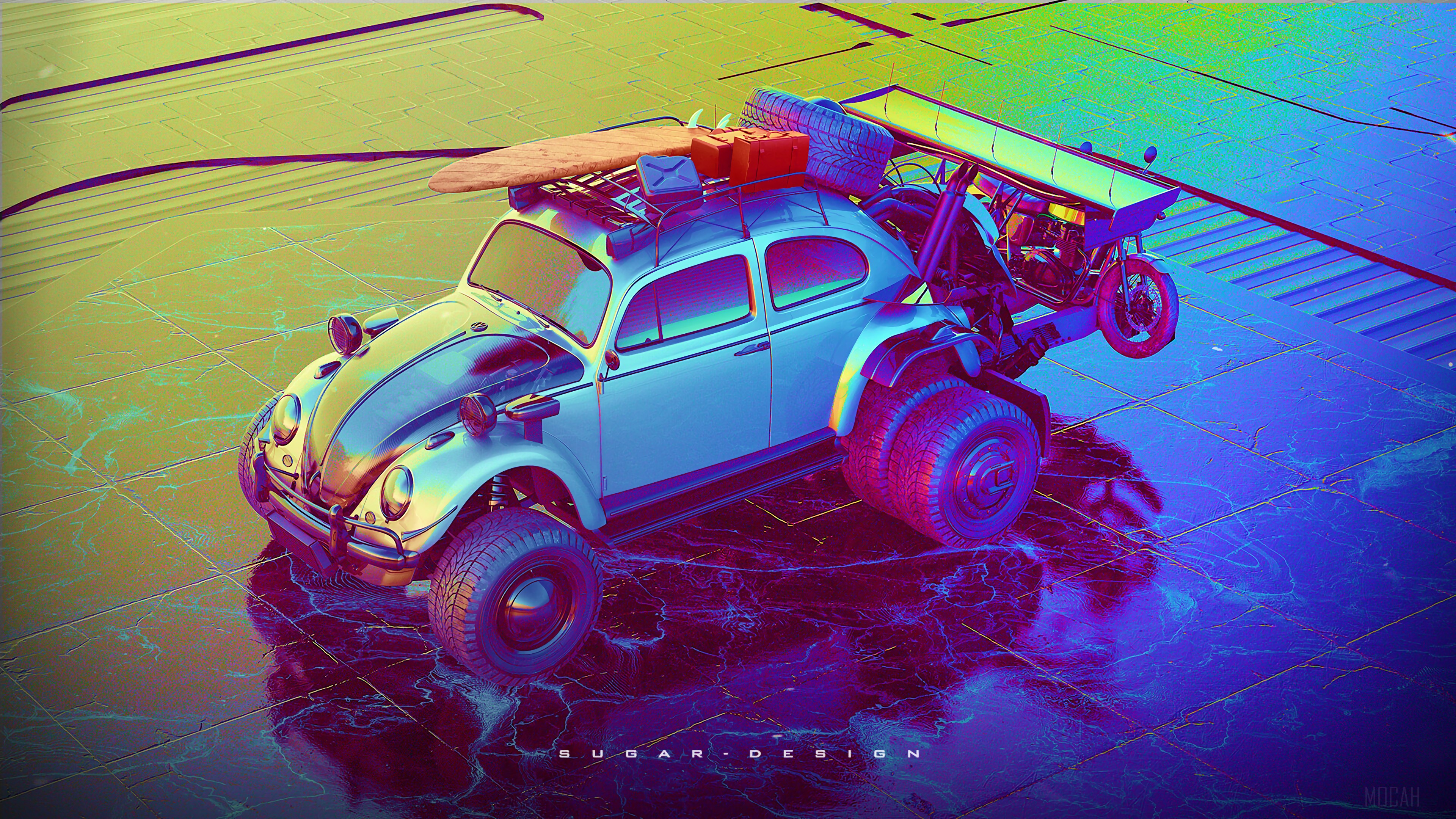 Pubg Buggy Art HD Wallpaper