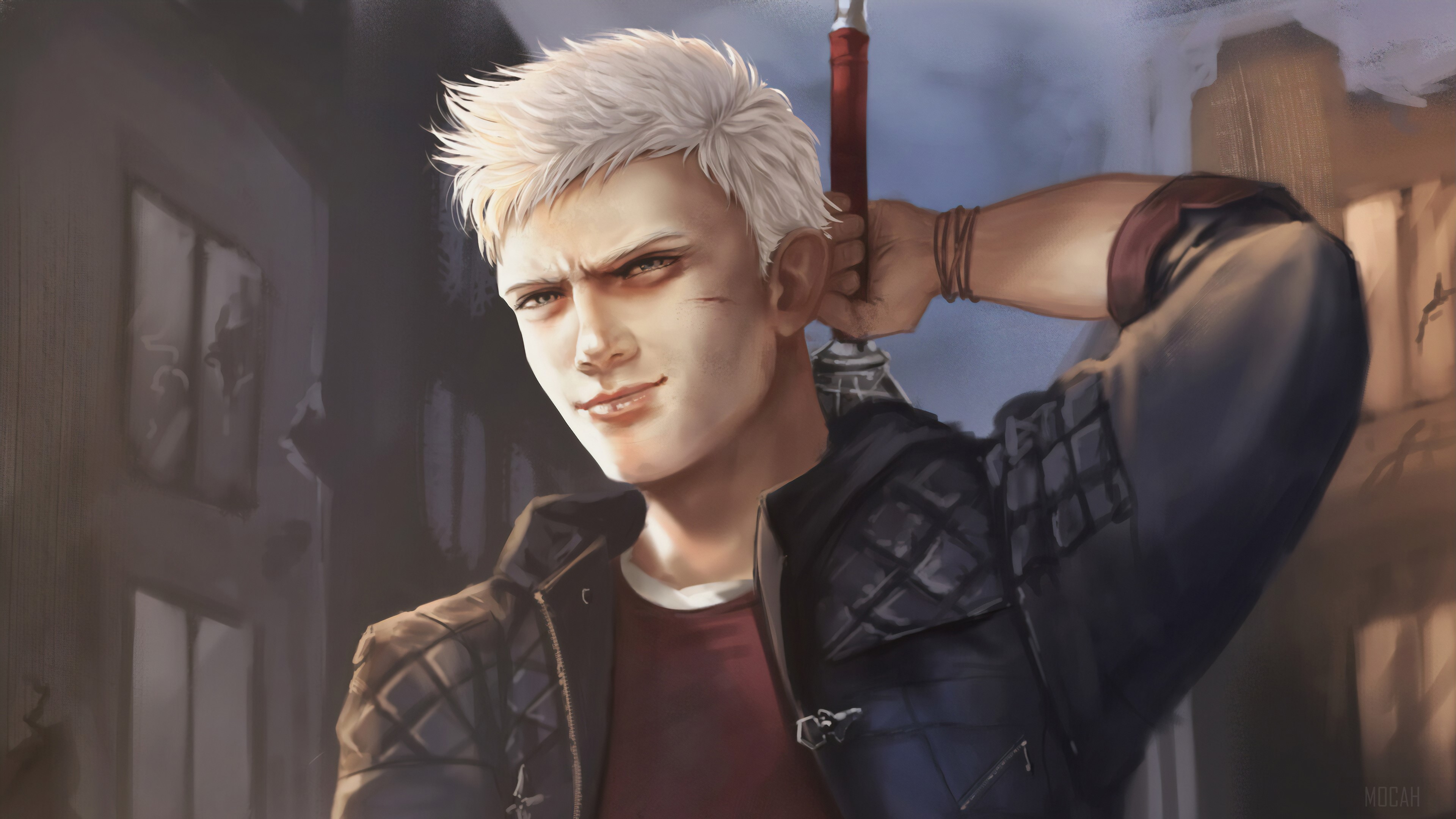 Nero from Devil May Cry 5 4K HD Wallpaper