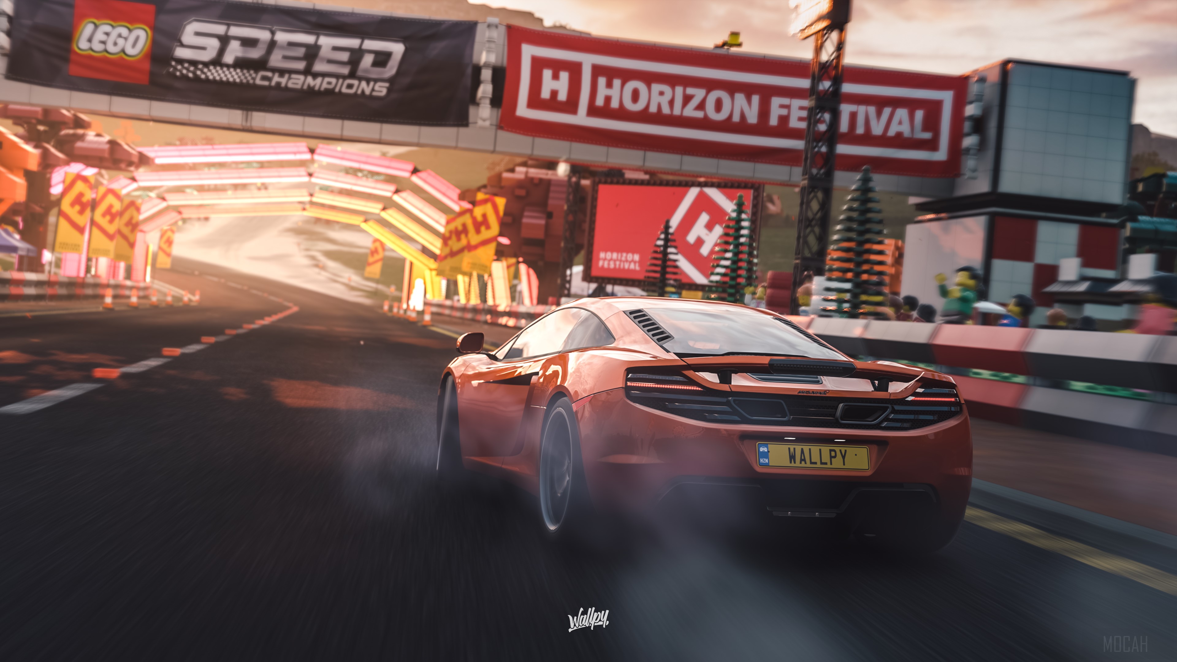 McLaren Forza Horizon 4 LEGO Speed Champions 4K HD Wallpaper