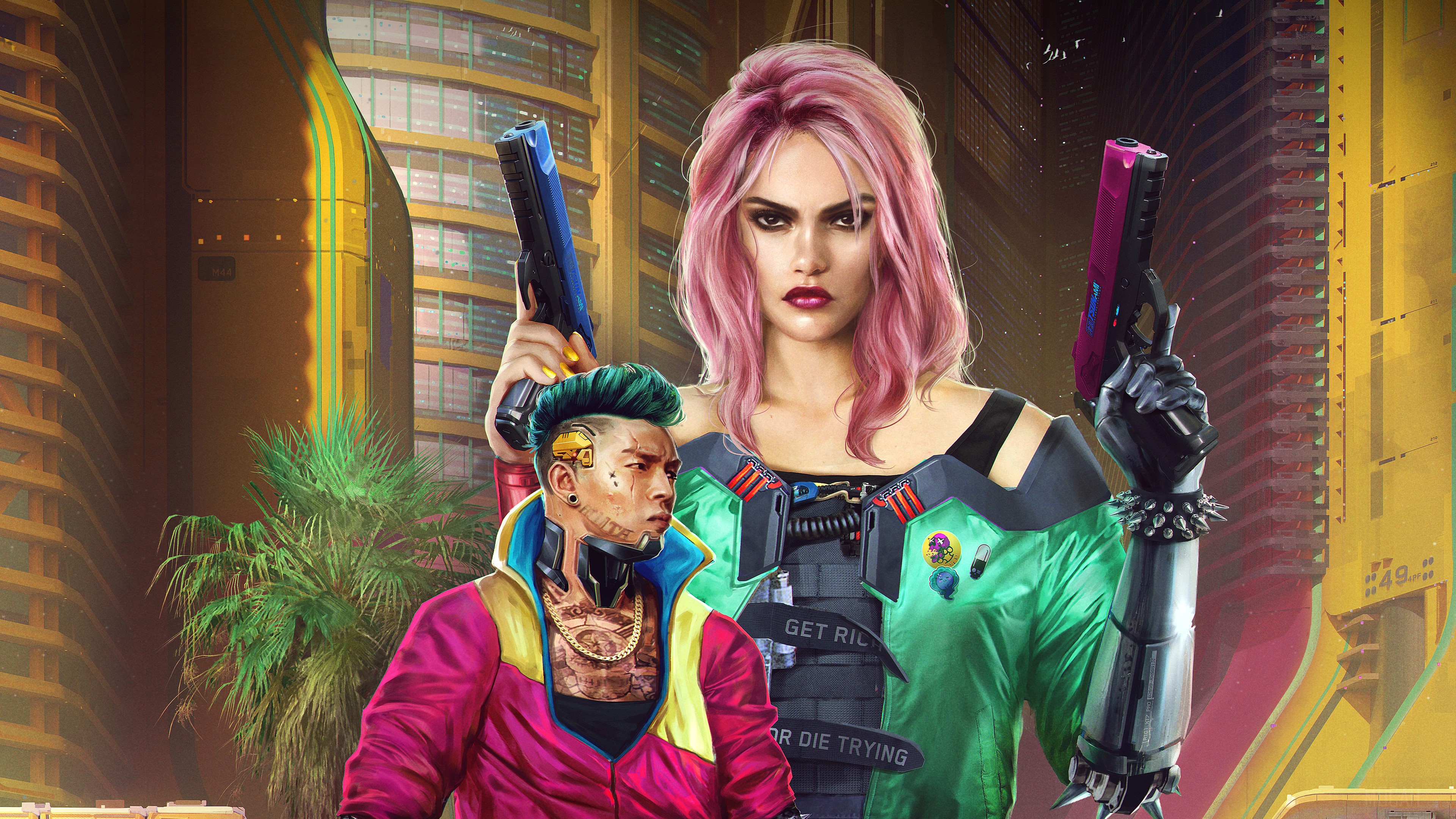 Cyberpunk 2077 Poster Art HD Wallpaper