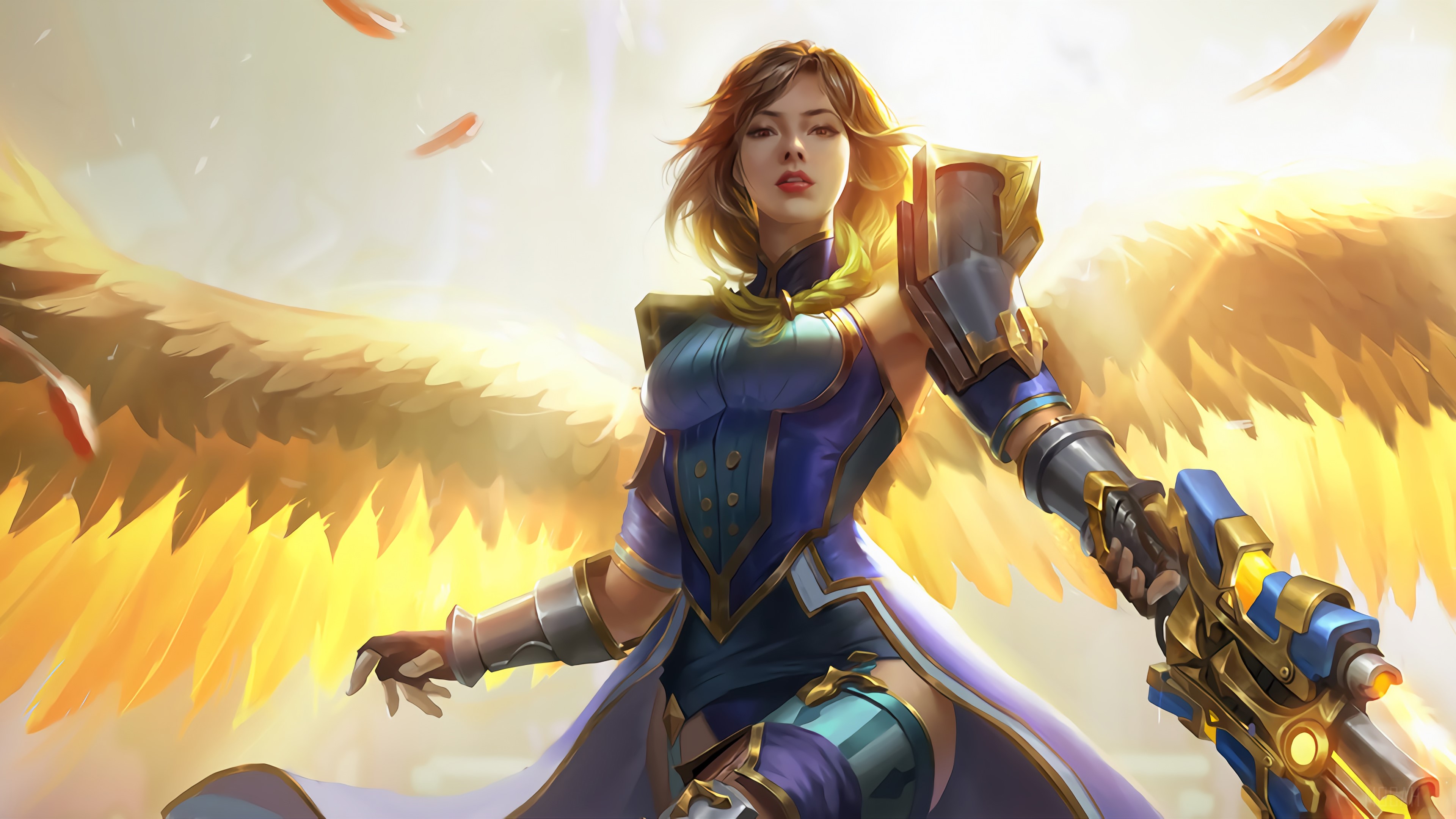 Furia from Paladins 4K HD Wallpaper