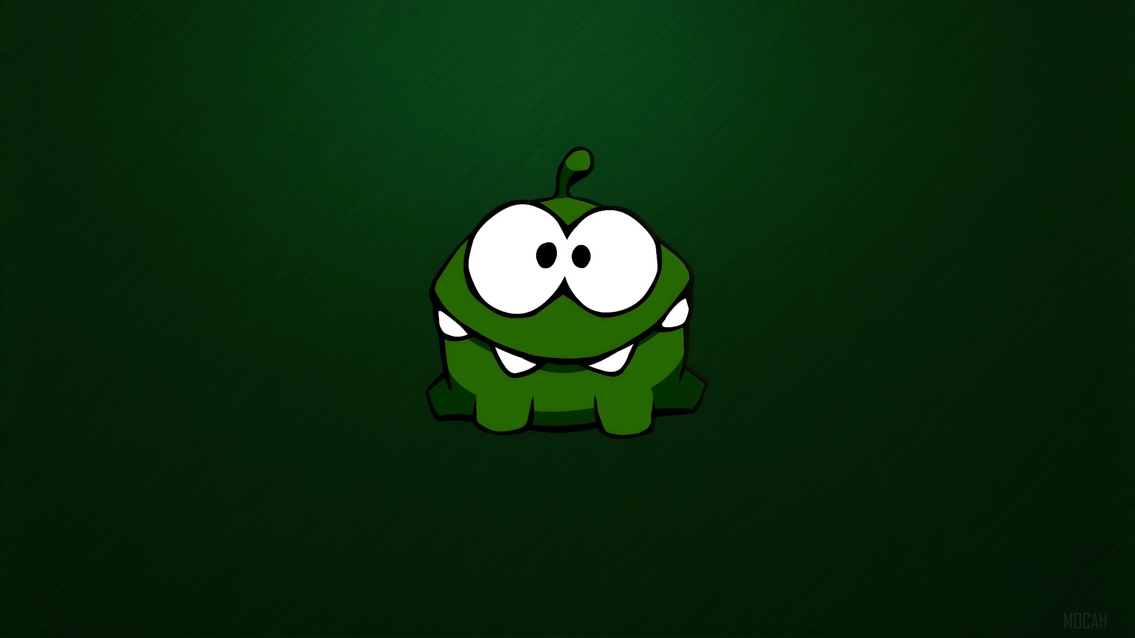 Om Nom from Cut The Rope 4K HD Wallpaper