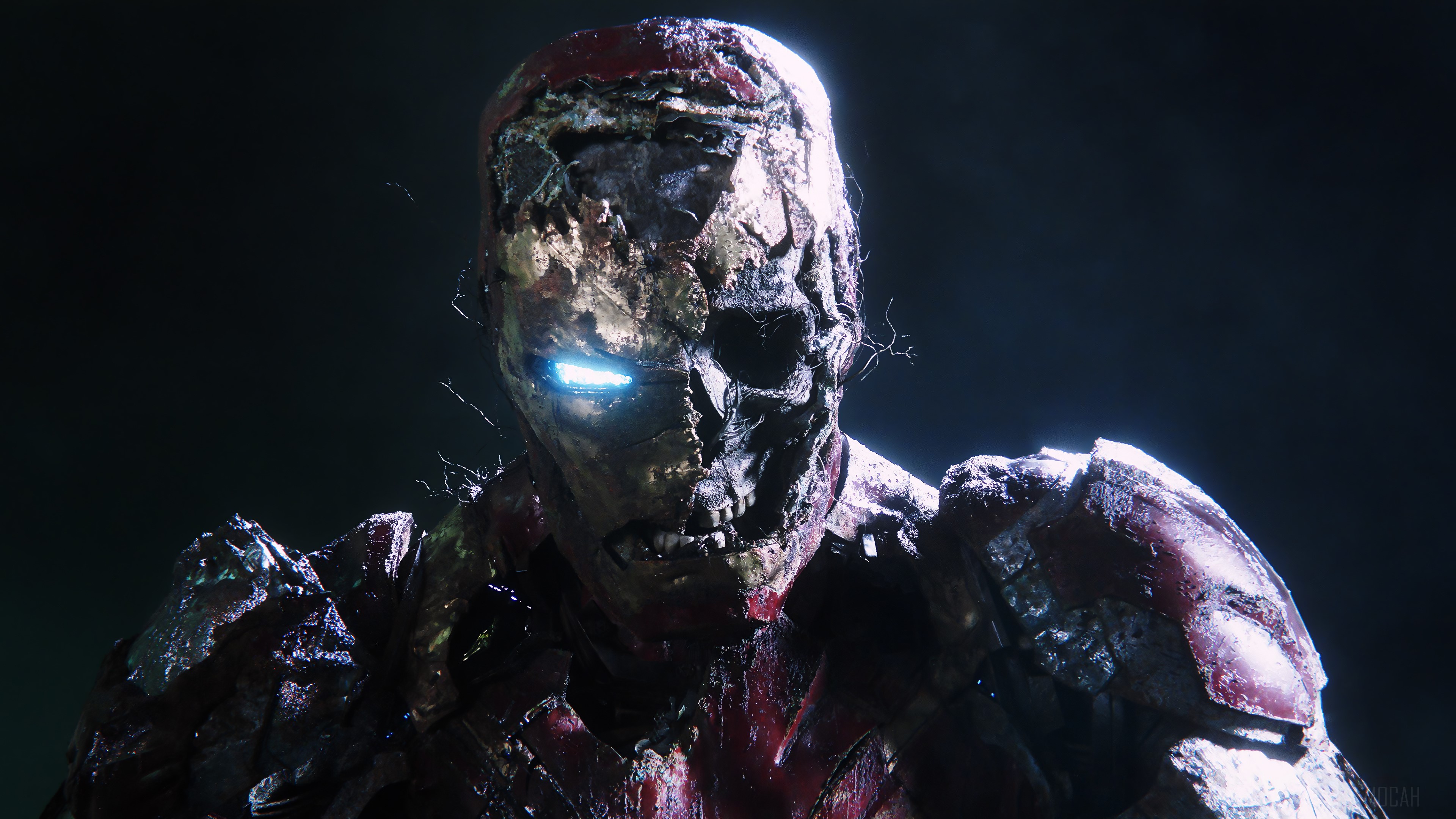 Zombie Iron Man from Spider-Man: Far From Home 4K HD Wallpaper