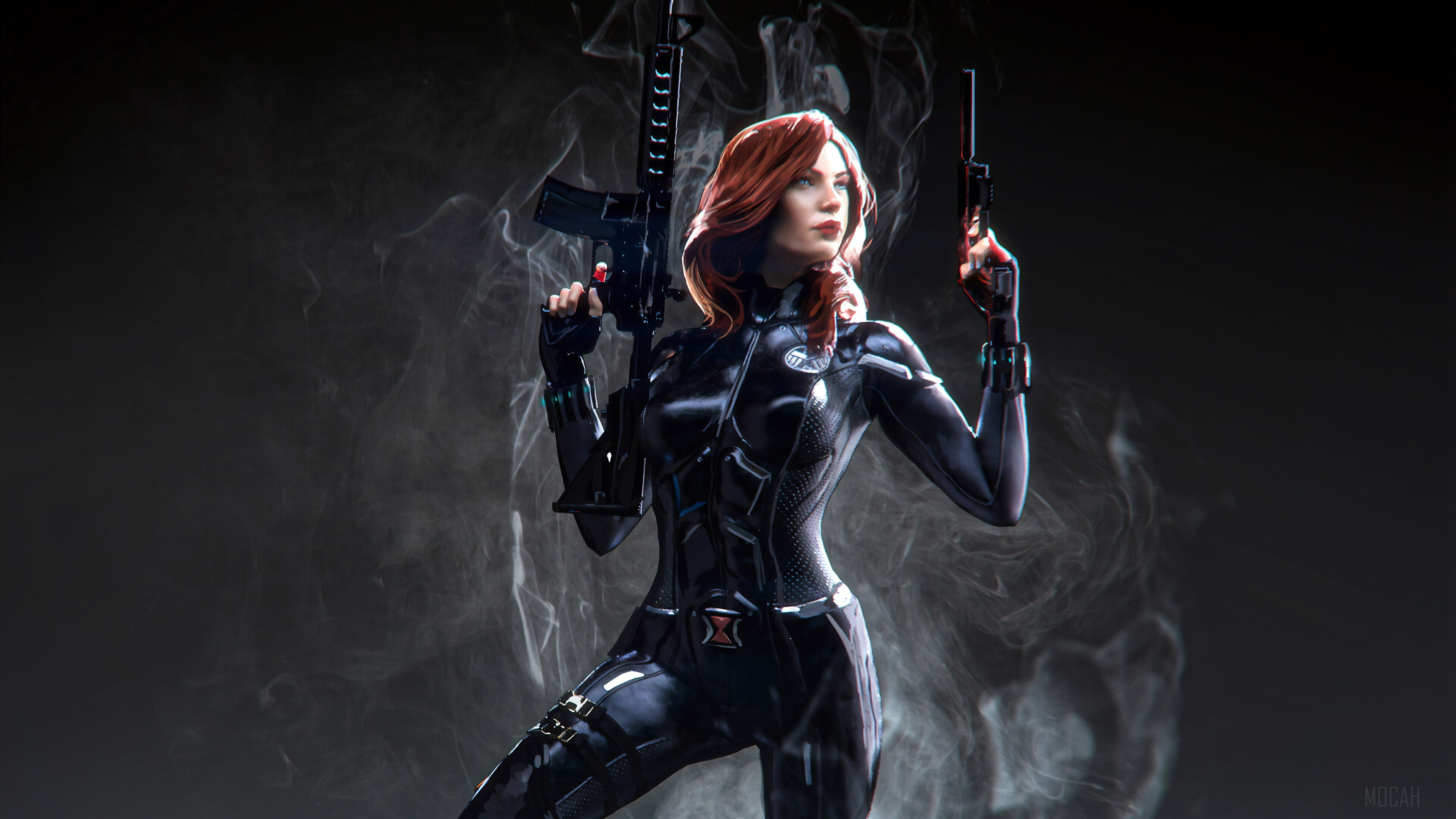 Black Widow from Marvel 4K HD Wallpaper