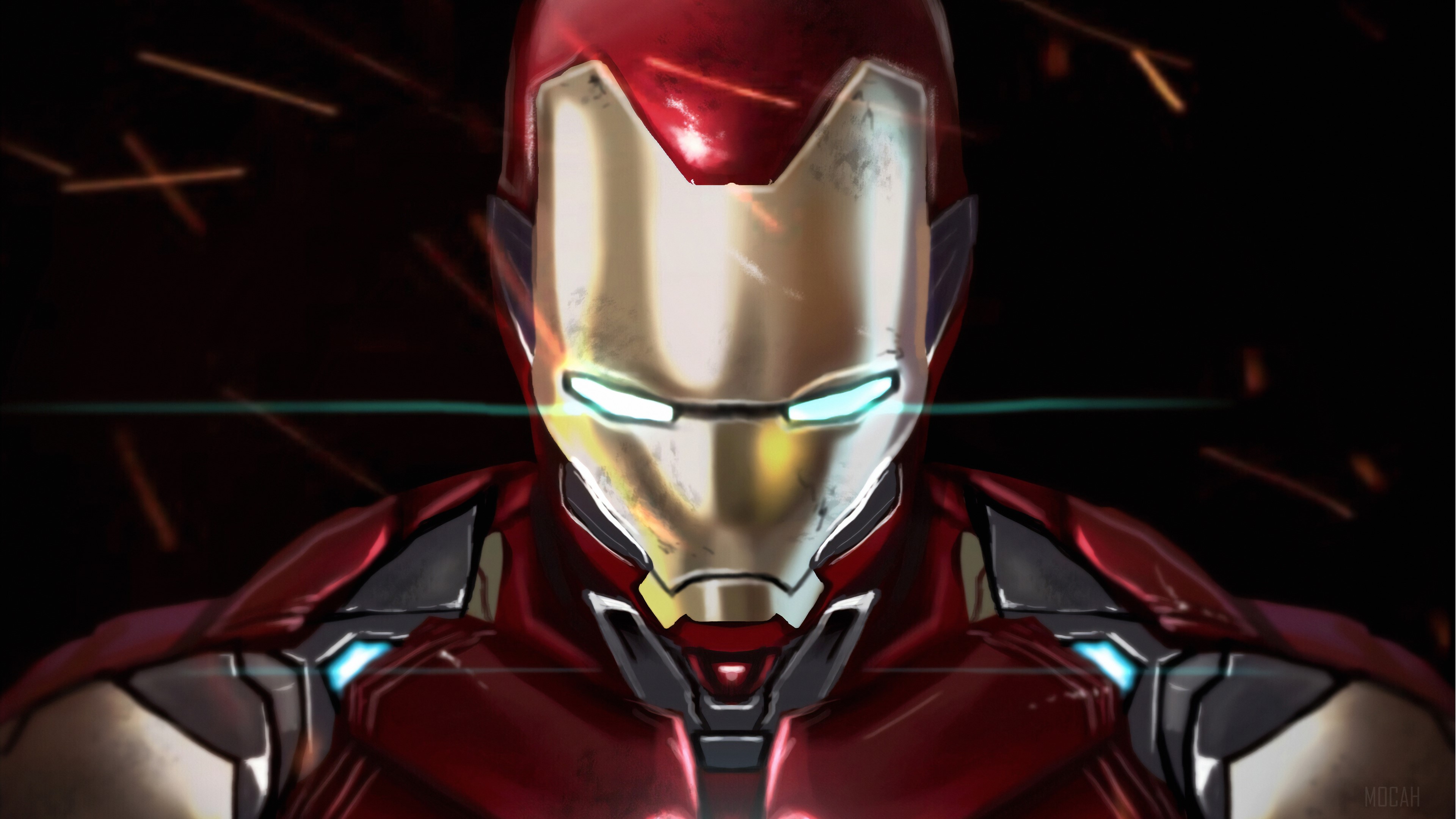 Iron Man in his suit, 4K HD Wallpaper