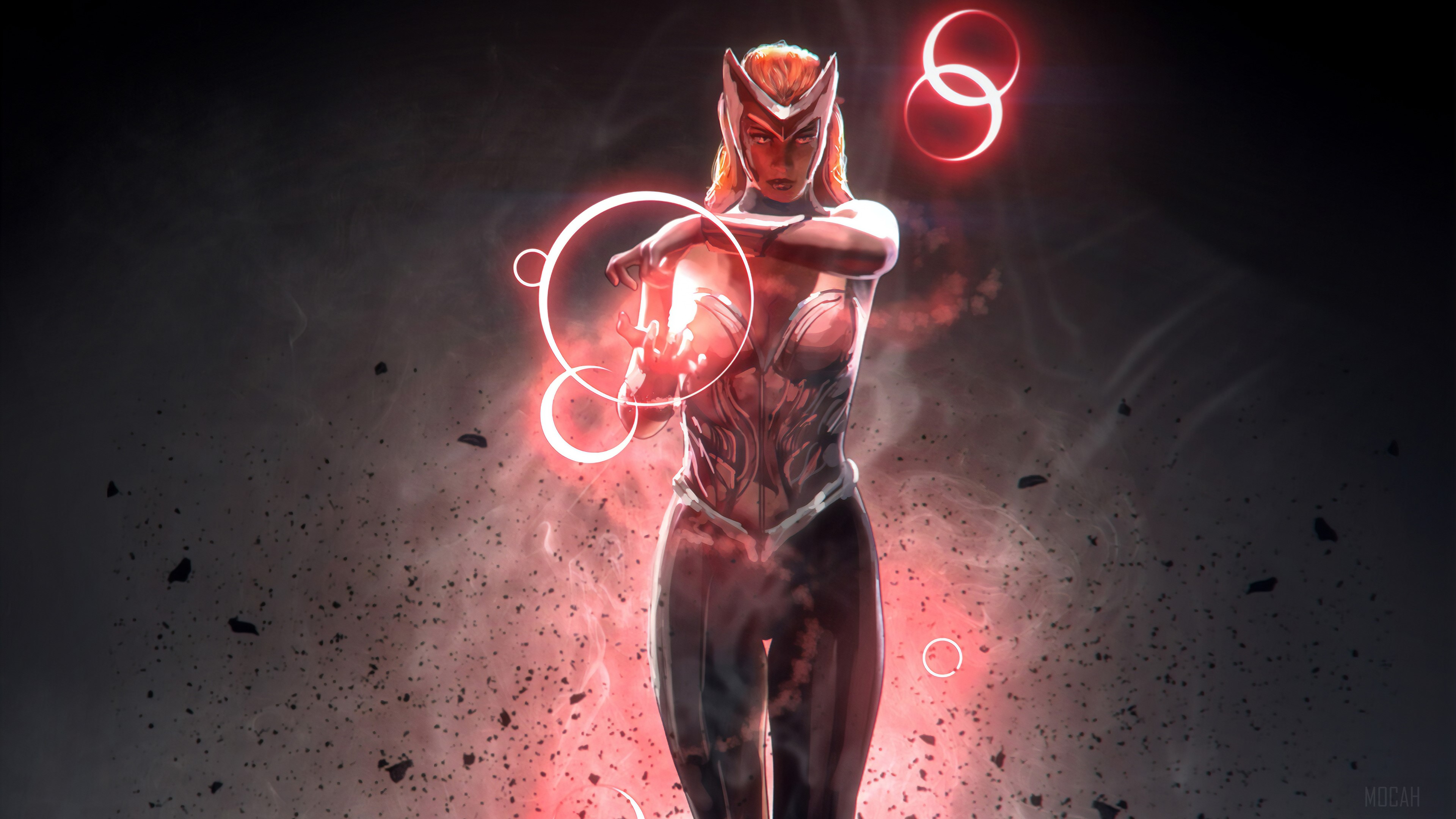 Scarlet Witch from Marvel 4K HD Wallpaper