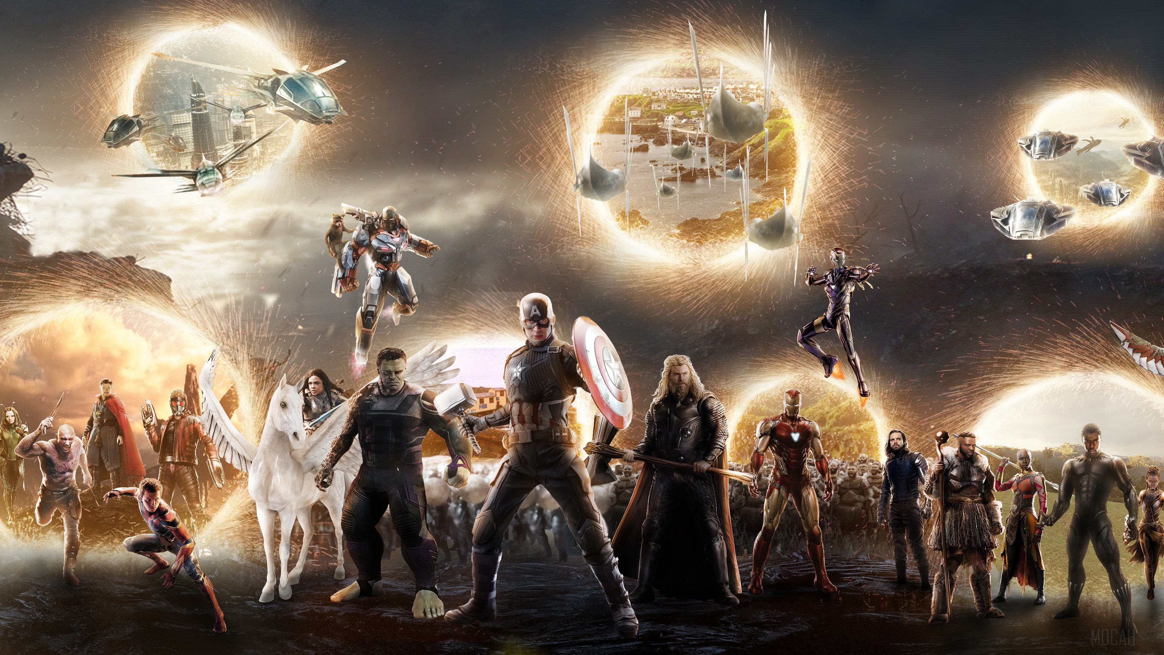 Avengers Endgame Final Battle Scene HD Wallpaper