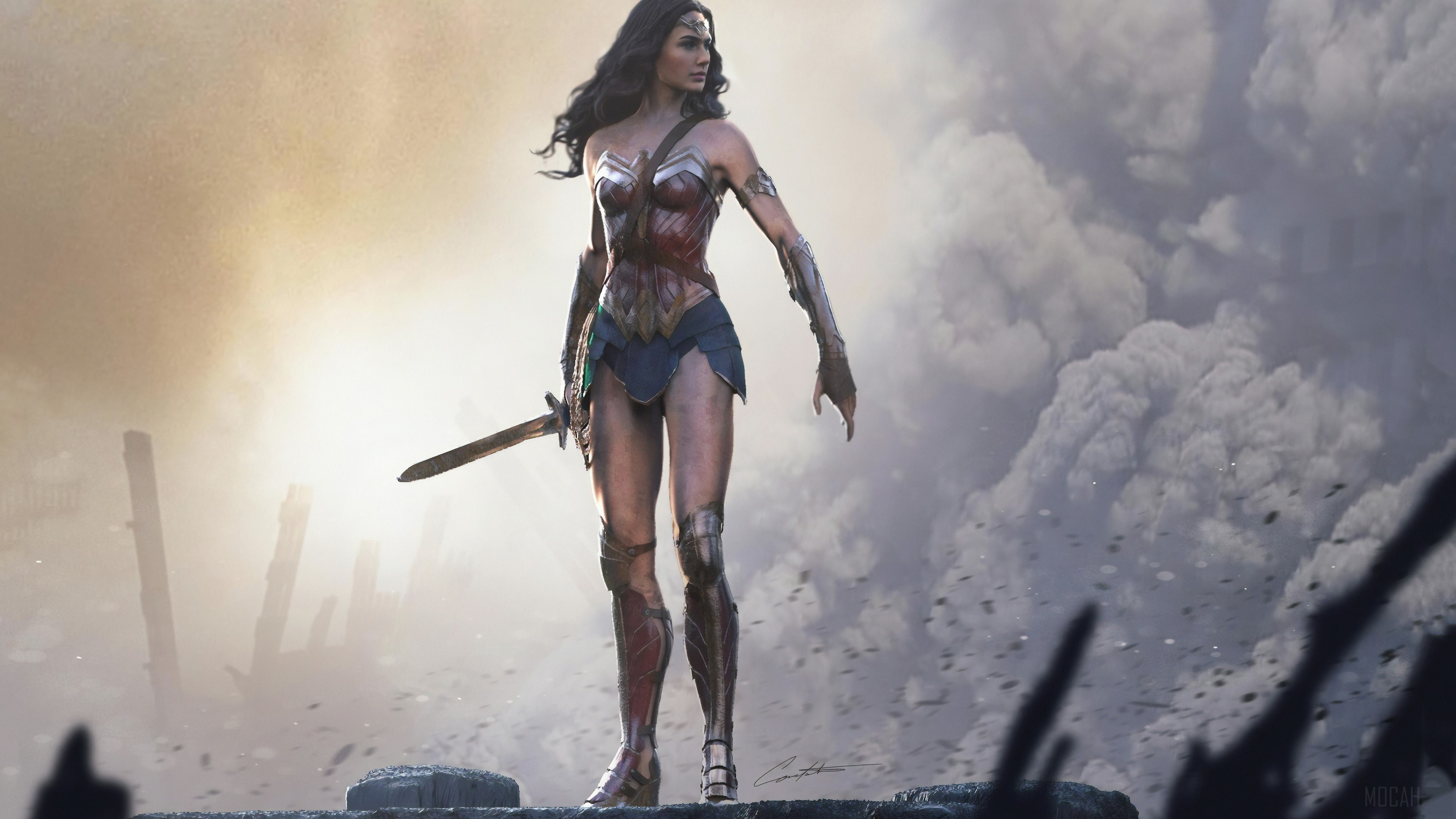 Wonder Woman from DC Comics 4K HD Wallpaper