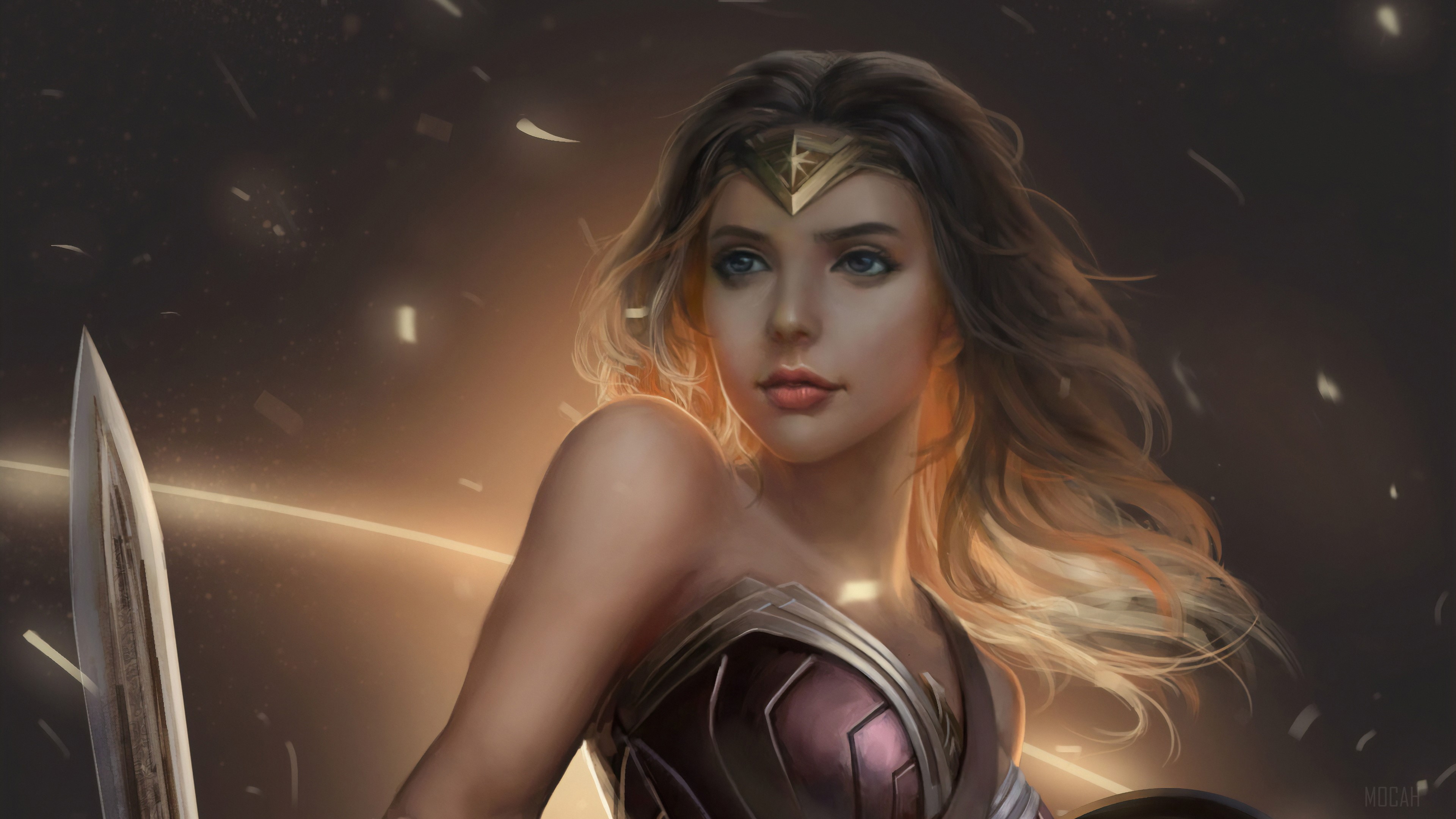 Wonder Woman 4K HD Wallpaper