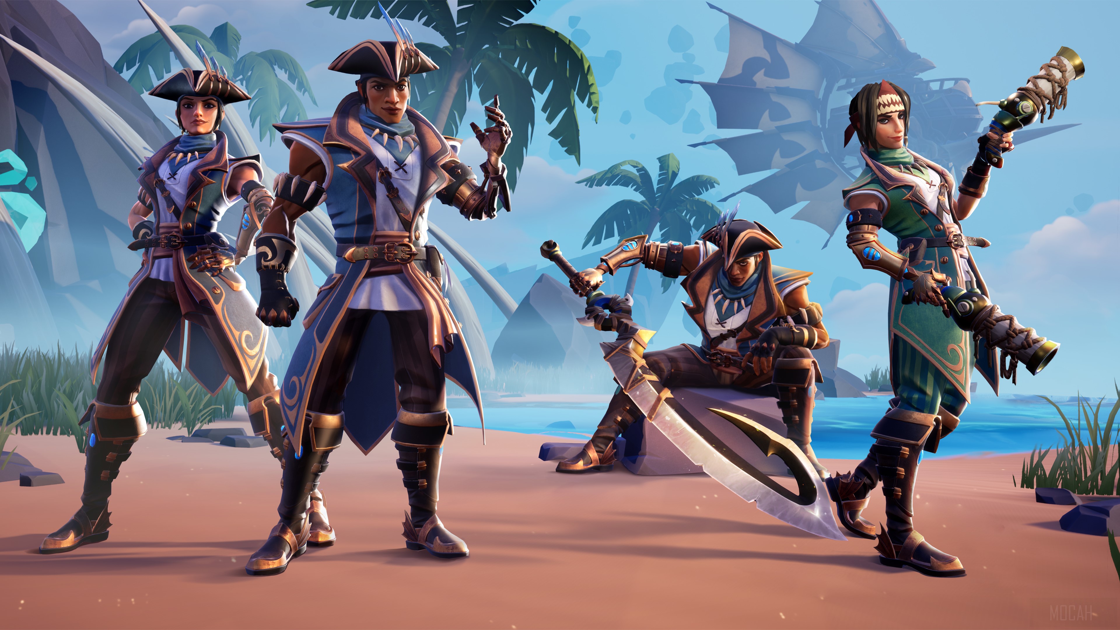 Dauntless High Life Pirates HD Wallpaper