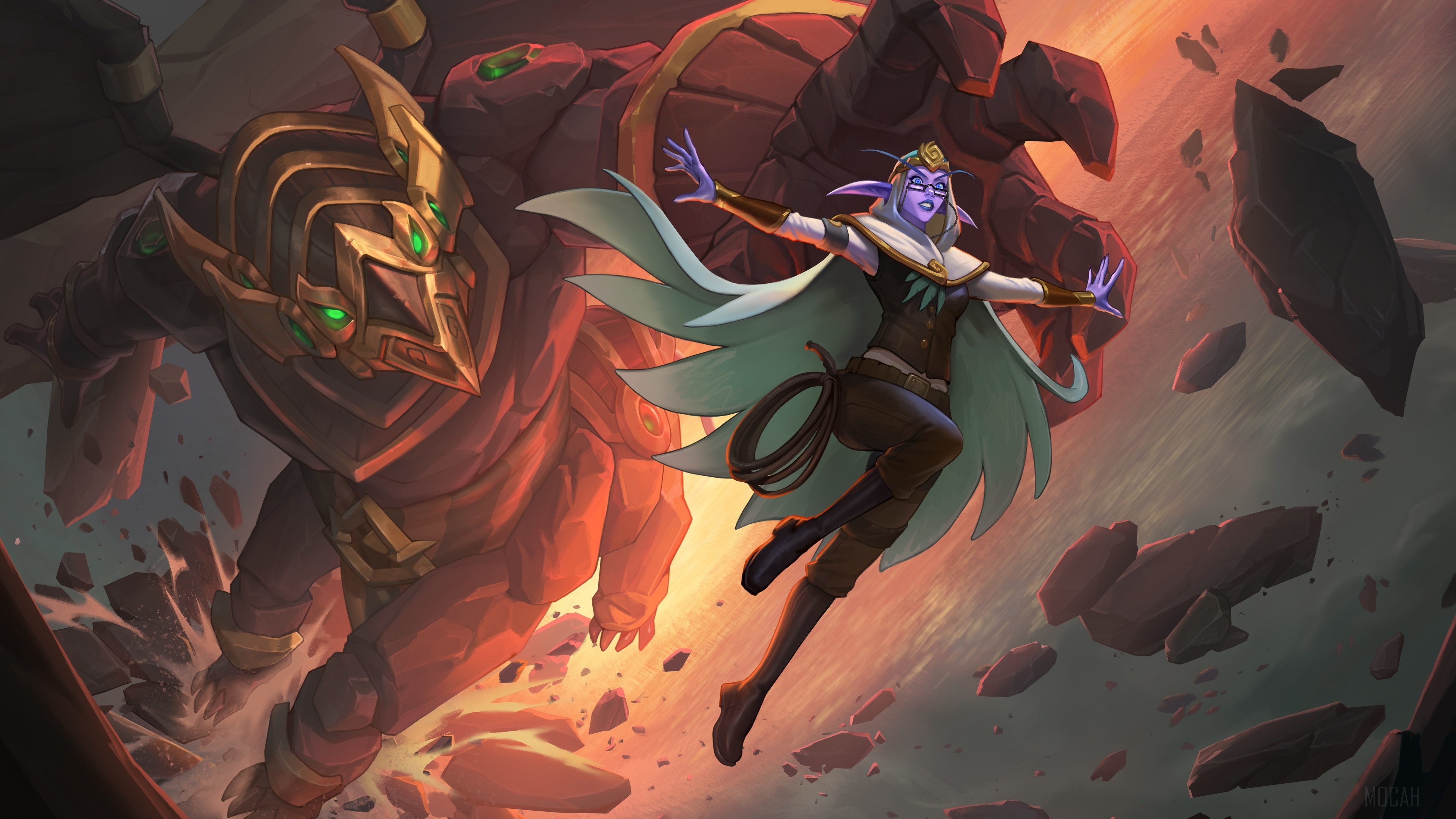Savior of Uldum 4K HD Wallpaper