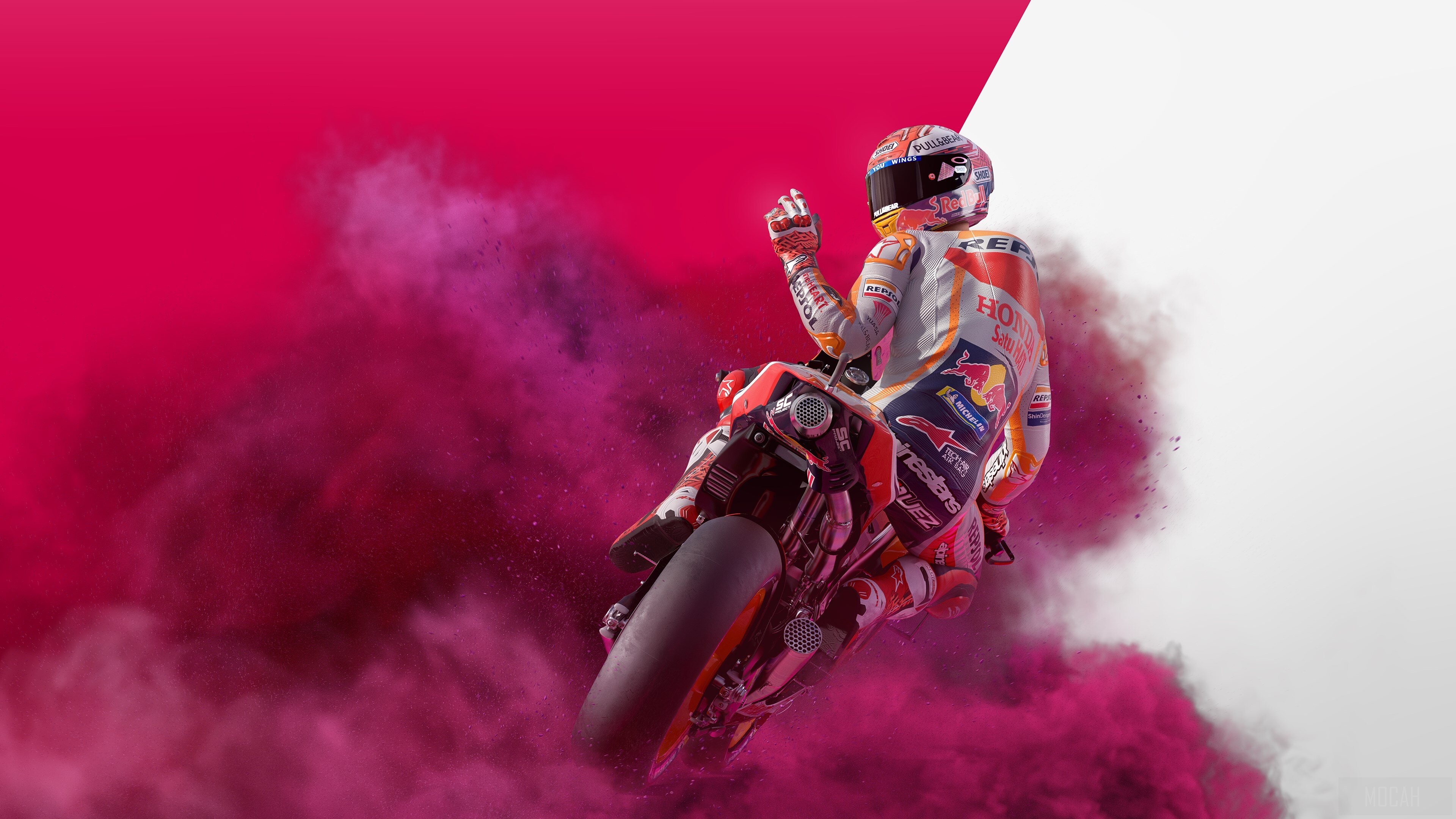 Marc Marquez from MotoGP 19 4K HD Wallpaper