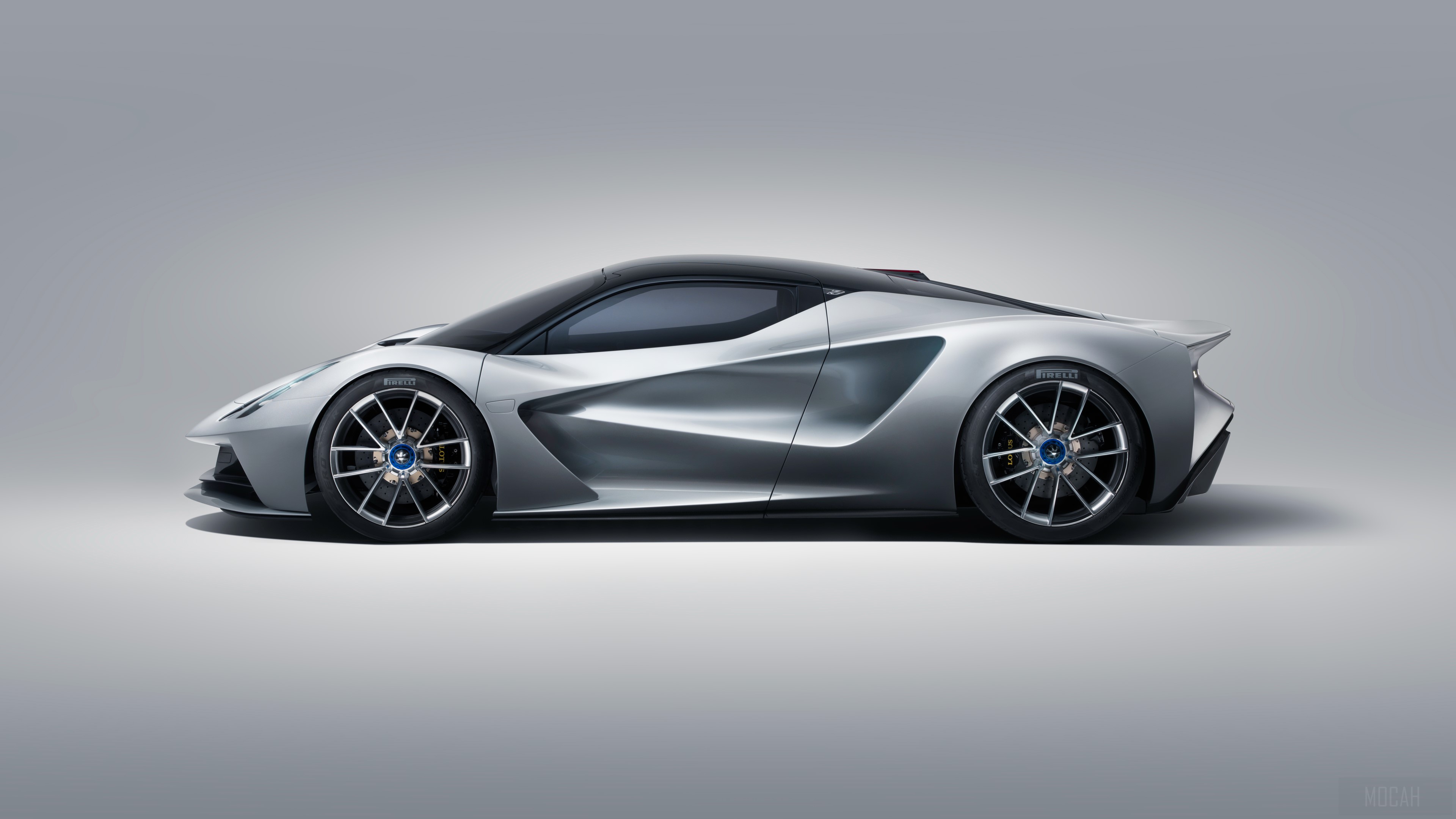 Lotus Evija 2019 Side View HD Wallpaper