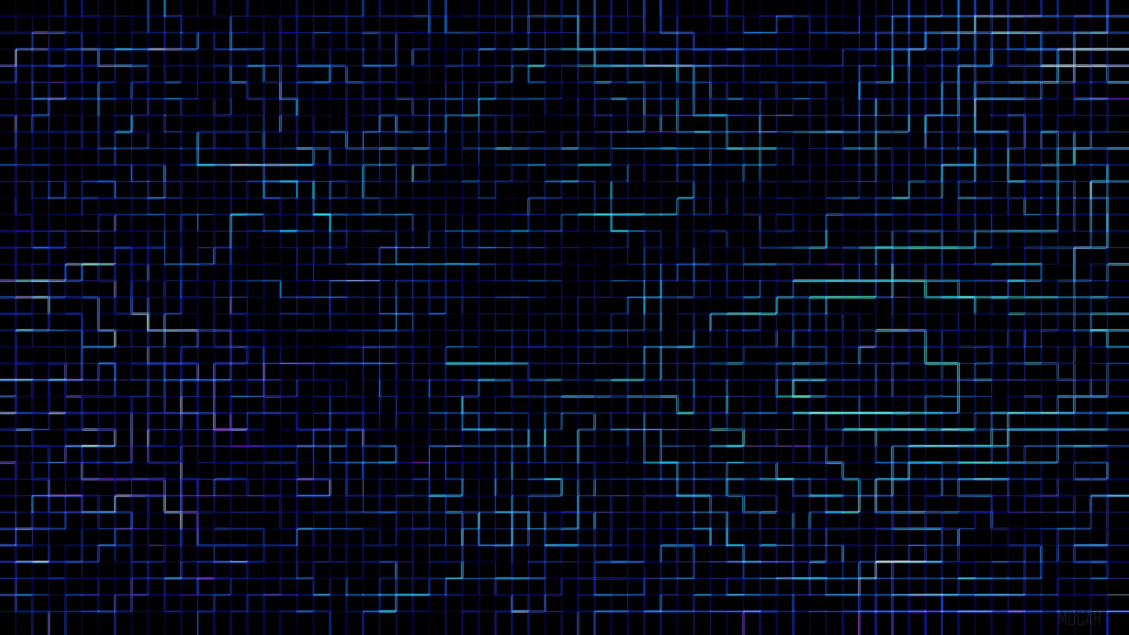 Abstract Squares Art 4K HD Wallpaper
