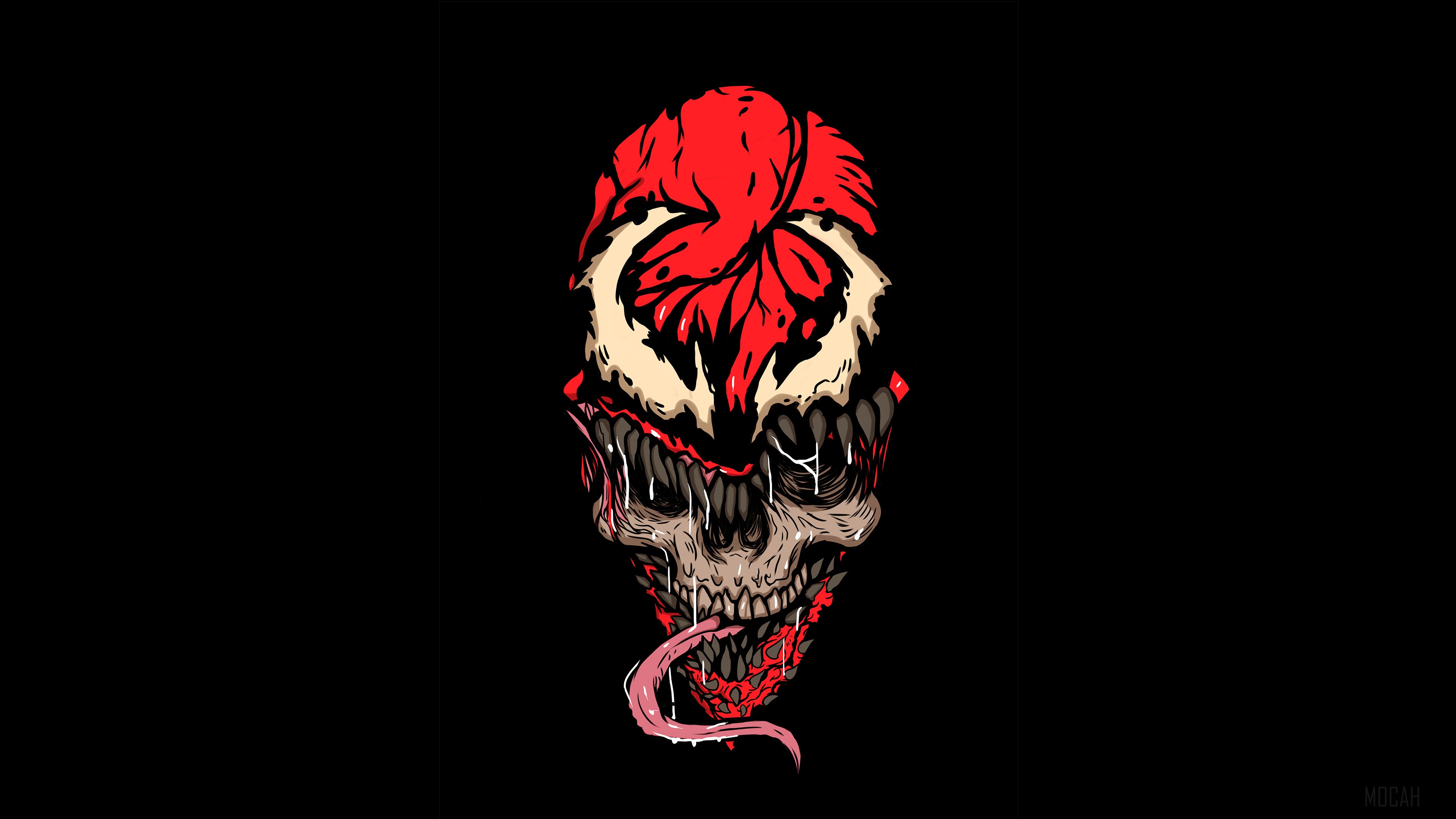 Carnage Minimal HD Wallpaper