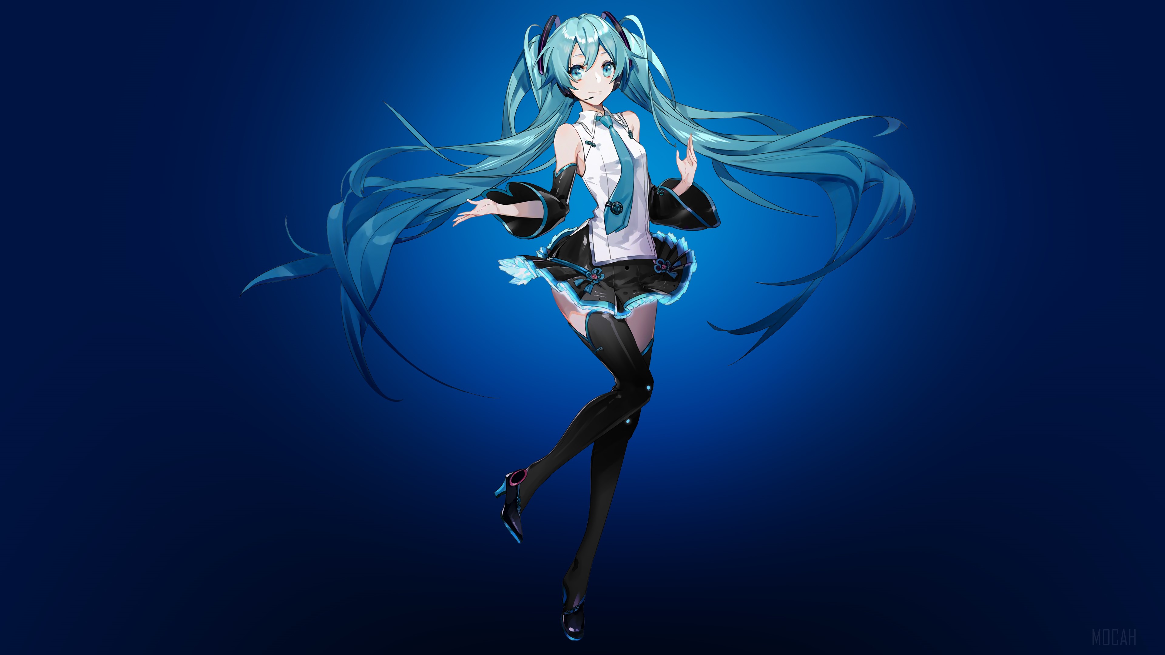 Hatsune Miku Art HD Wallpaper