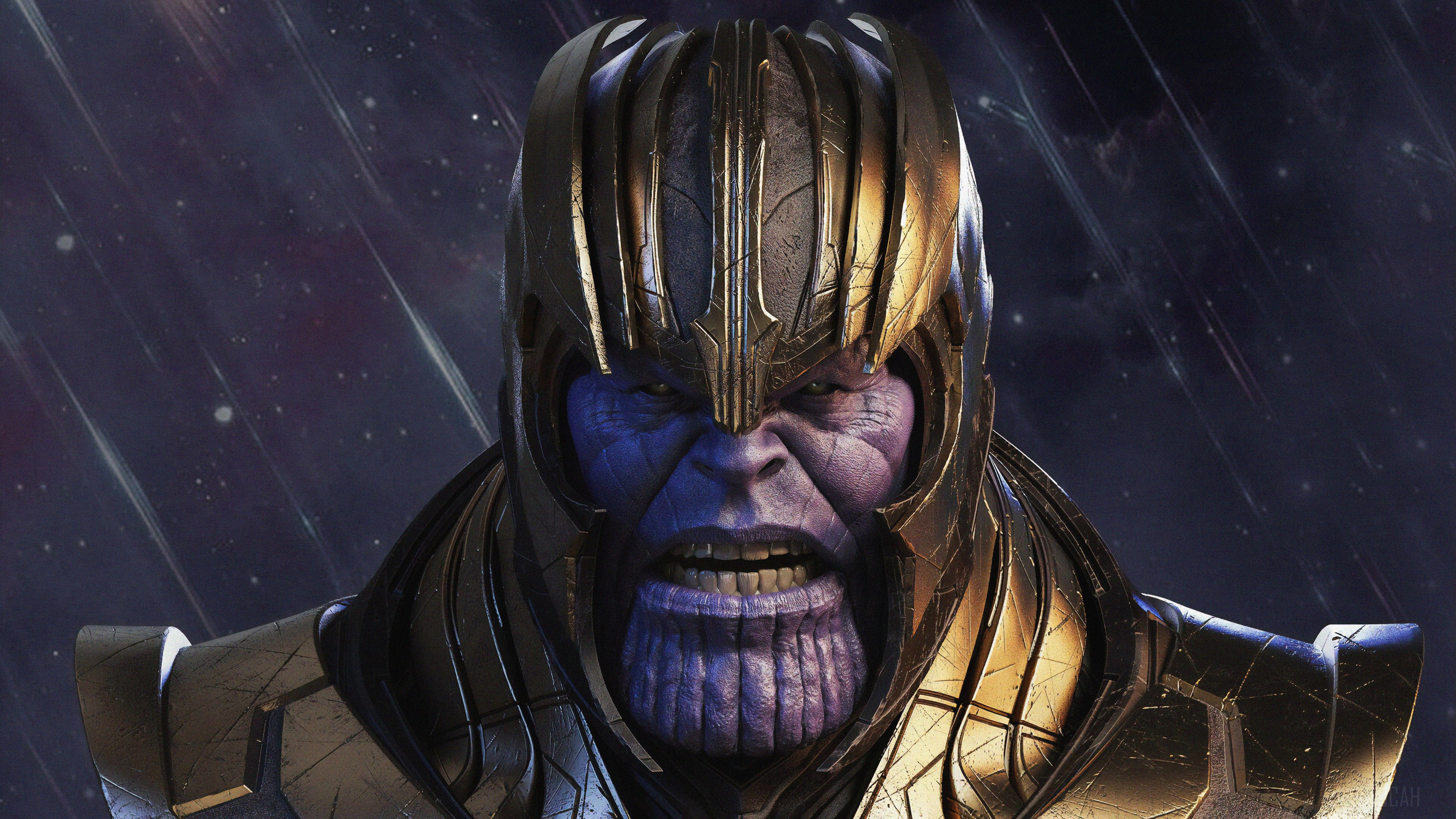Thanos from Marvel 4K HD Wallpaper