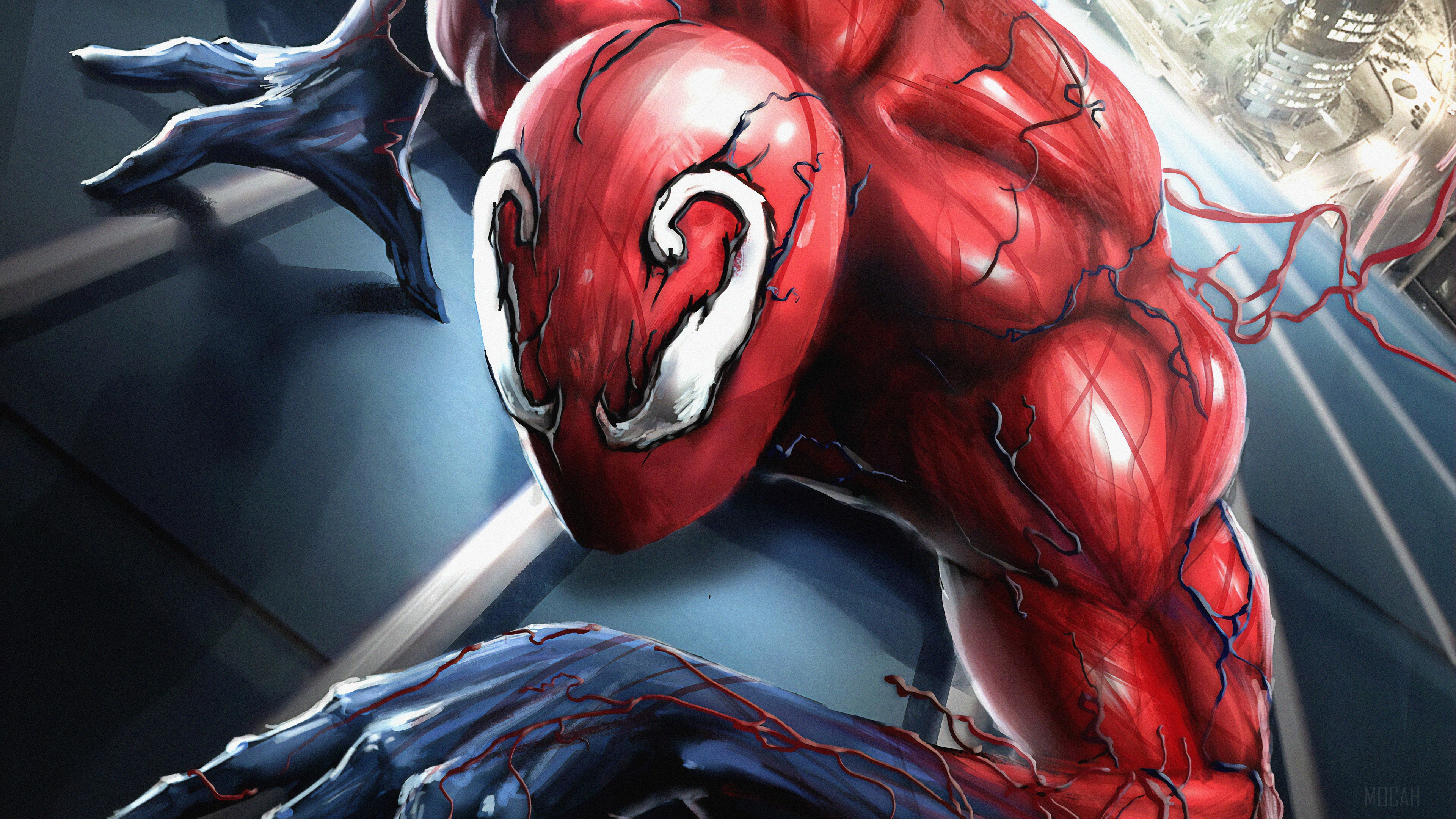 Carnage Spider-Man 4K HD Wallpaper