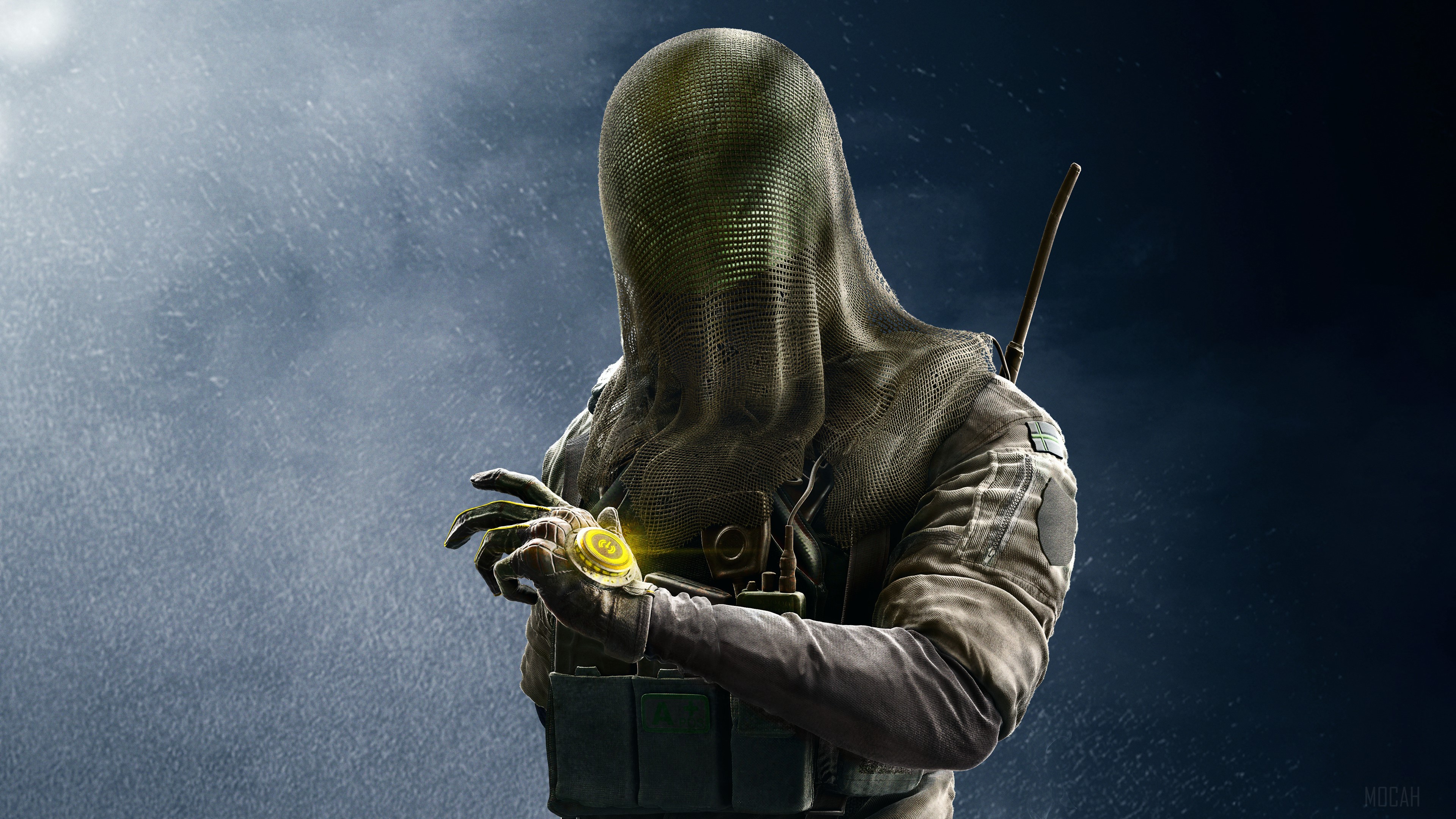 Nokk from Tom Clancy's Rainbow Six Siege 4K HD Wallpaper