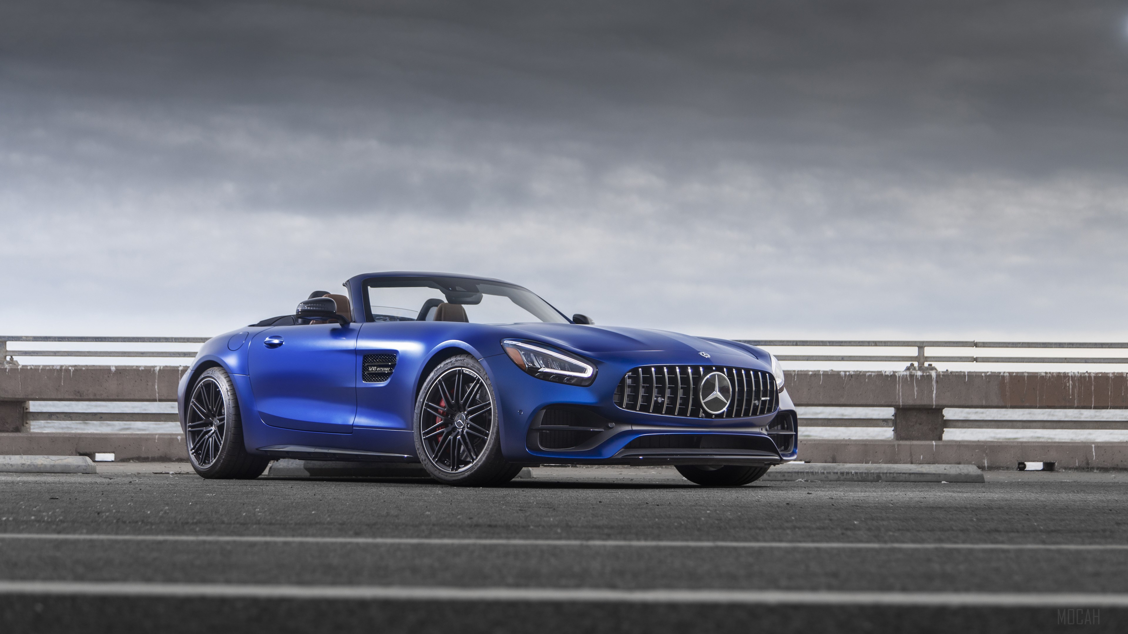 2020 Mercedes AMG GT C Roadster HD Wallpaper