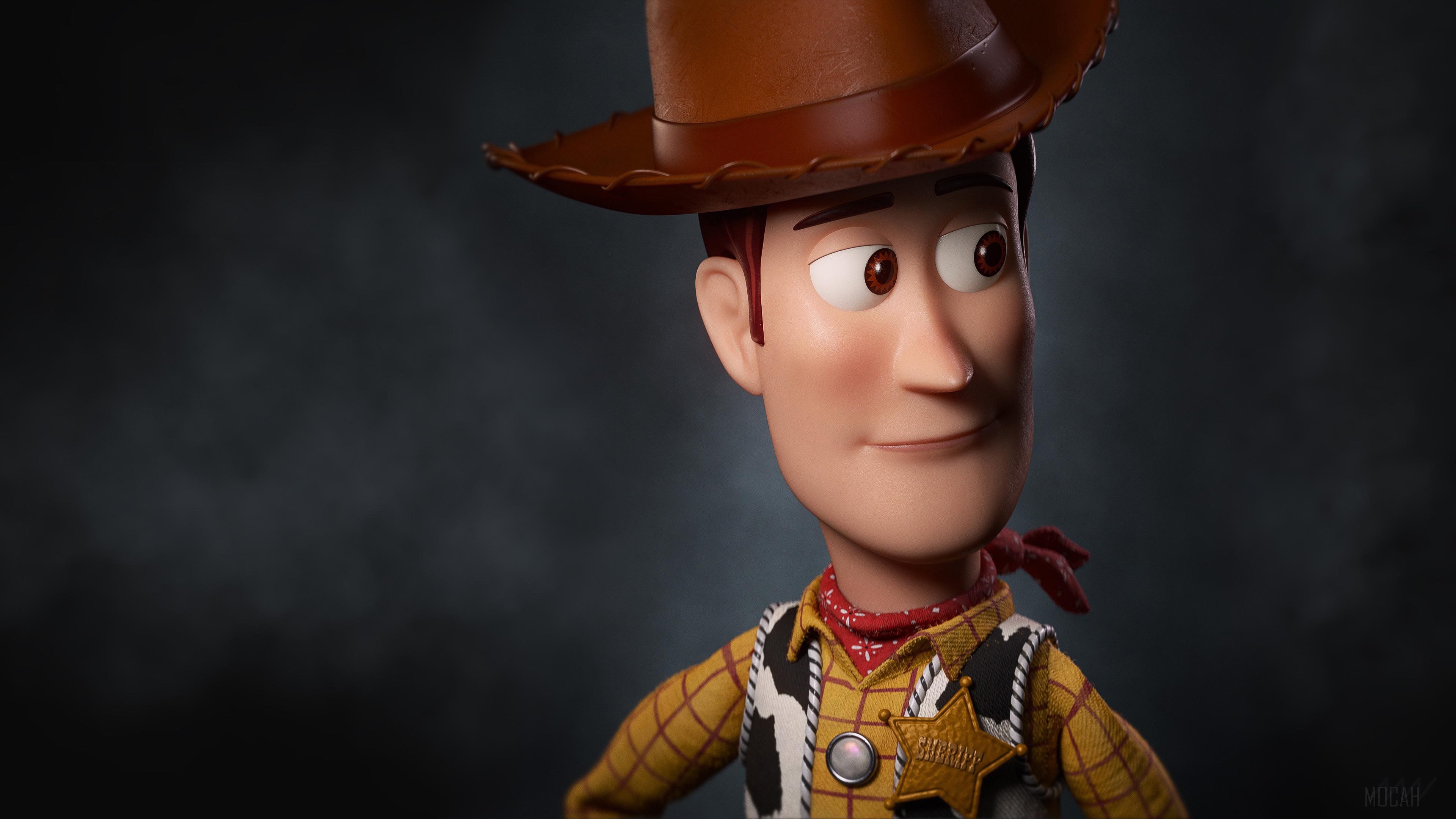 Woody from Toy Story 4K HD Wallpaper