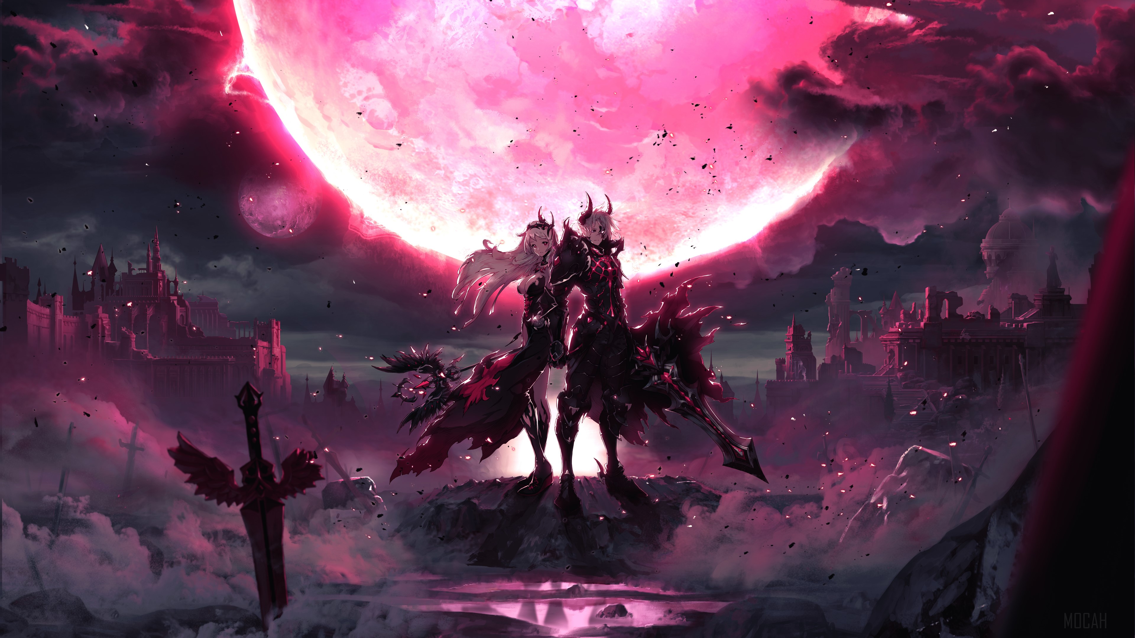 Kings Raid Pandemonium 4K HD Wallpaper