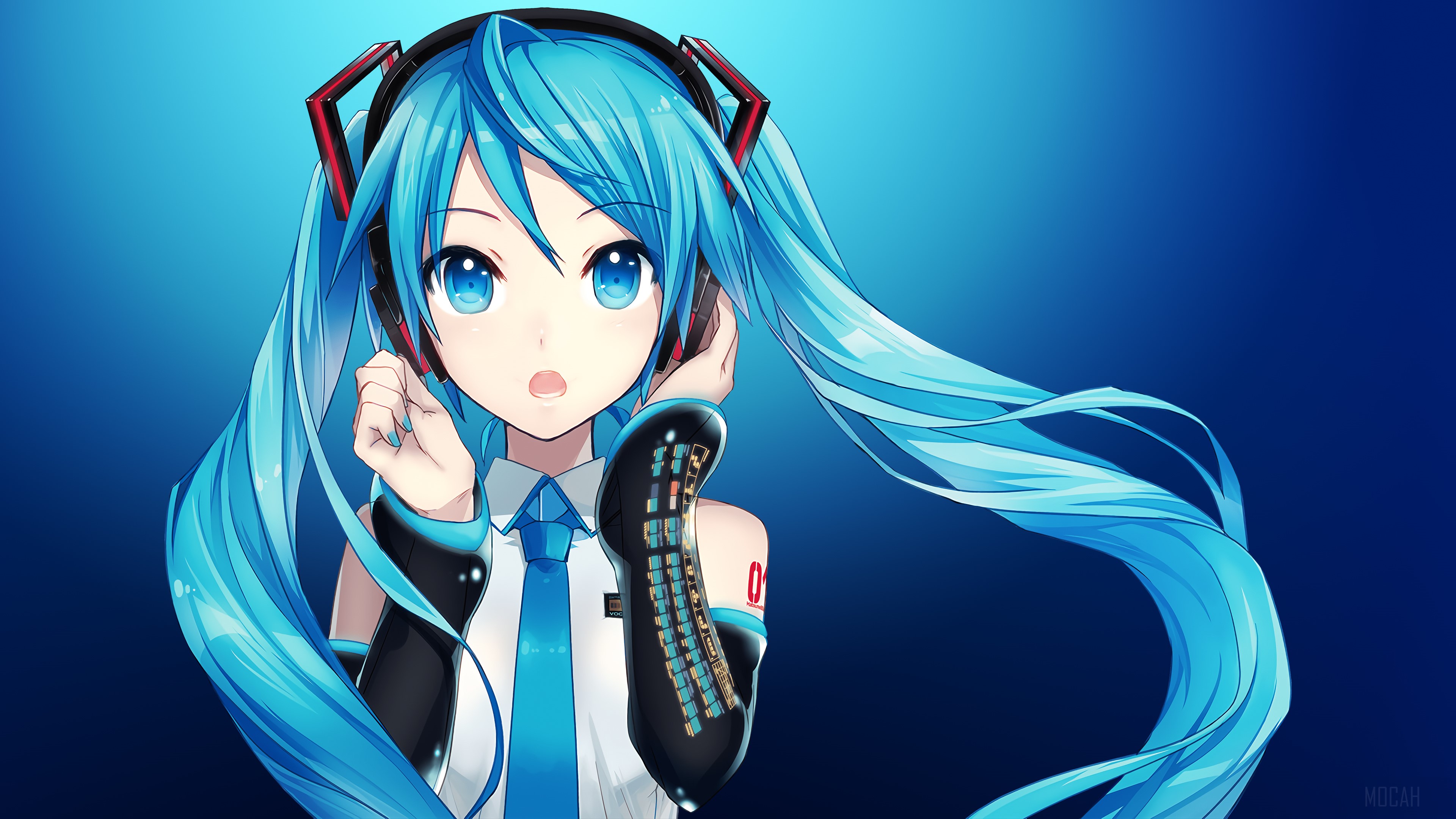 Hatsune Miku Art HD Wallpaper