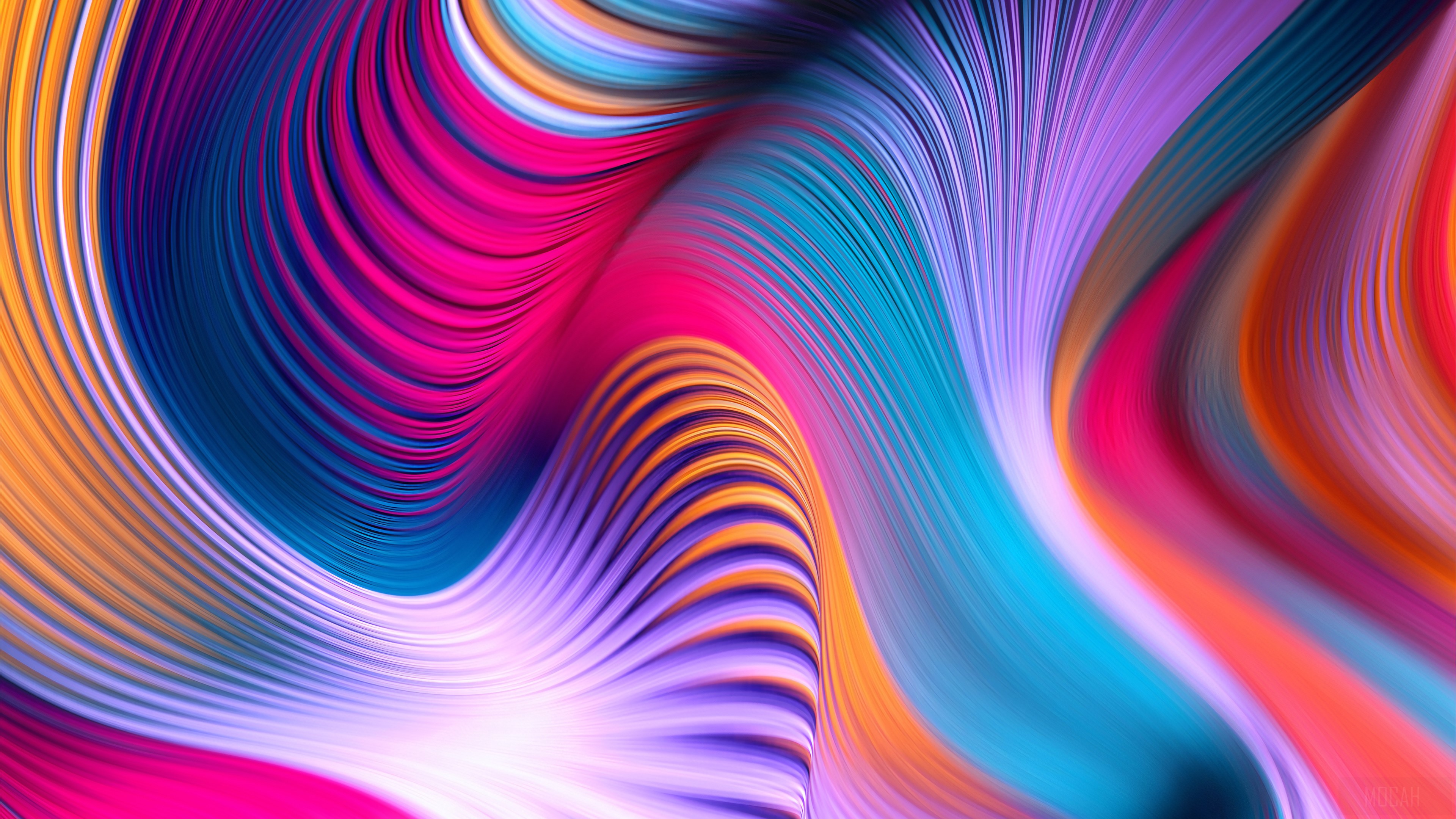 Colorful Abstract Art 4K HD Wallpaper