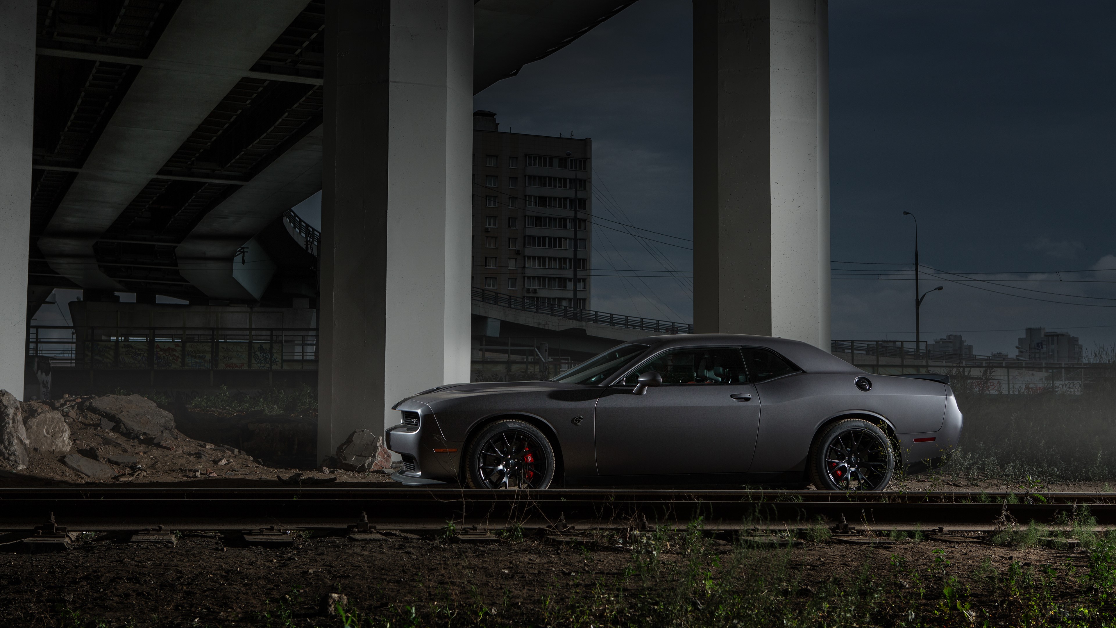 2019 Dodge Challenger SRT Hellcat HD Wallpaper